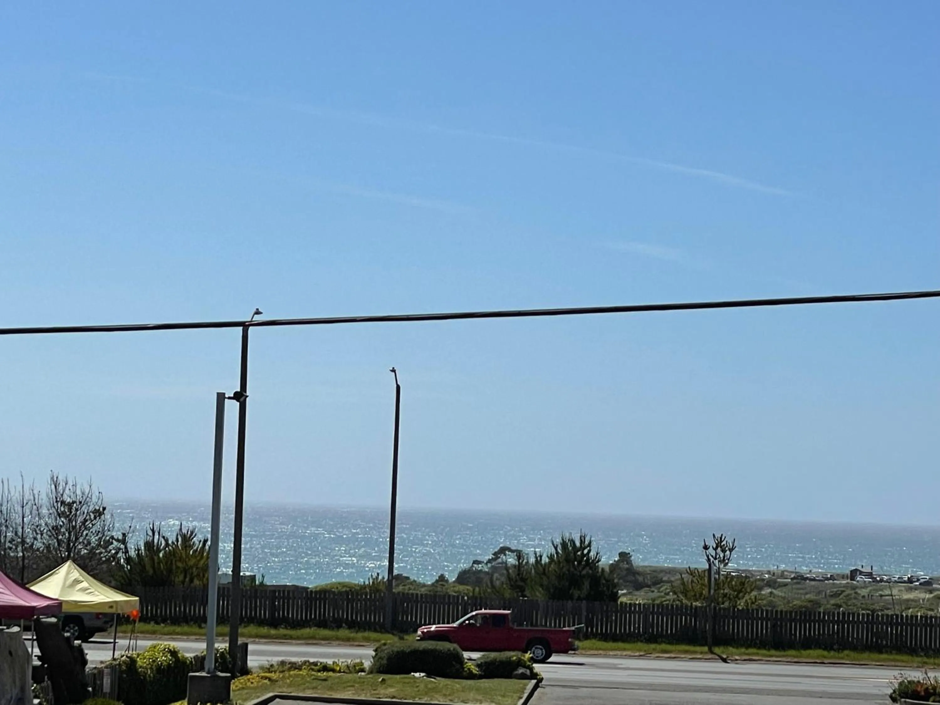 Sea view in Seabird Lodge Fort Bragg