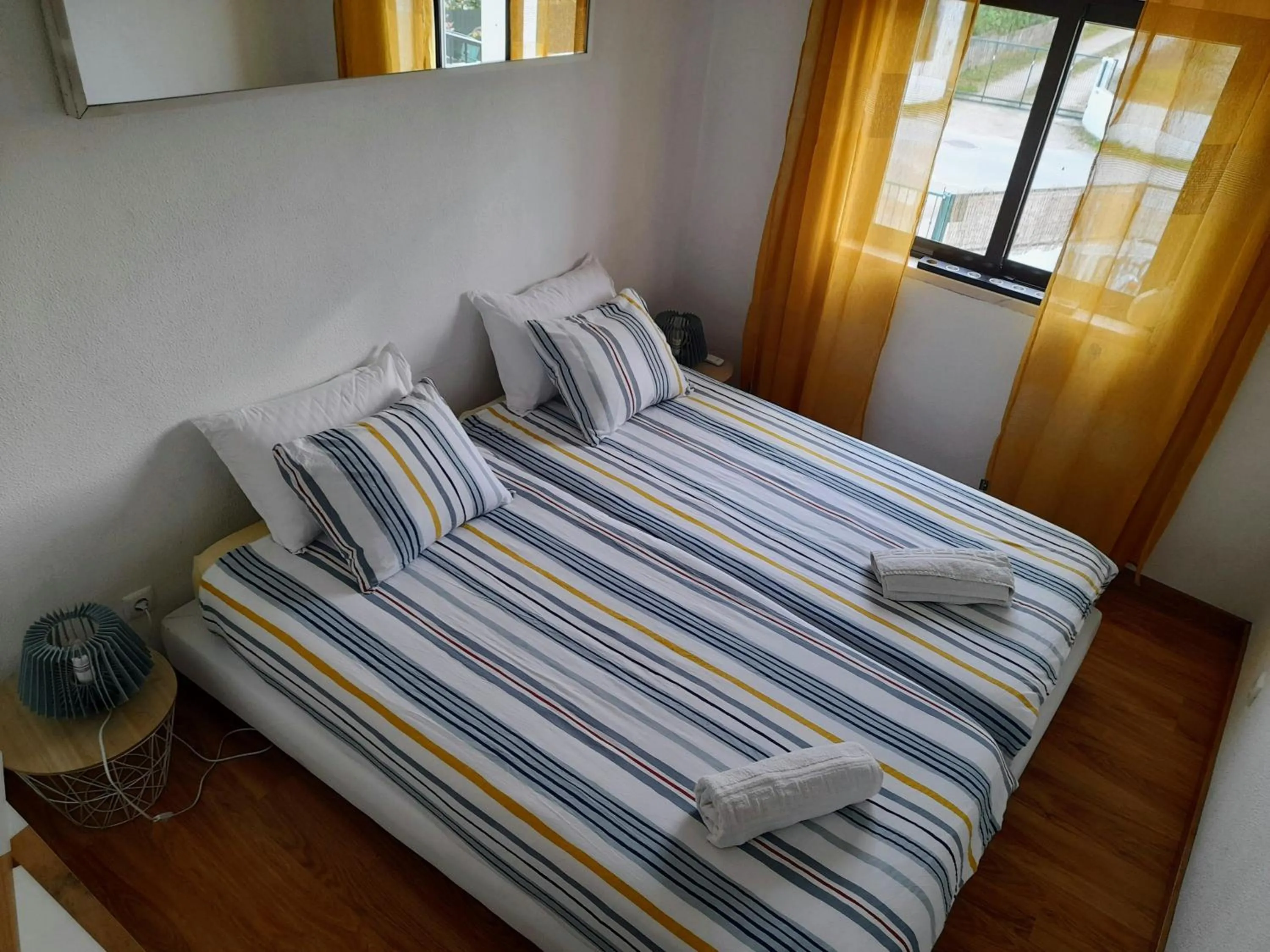 Bed in Sublime Sun & Van - By Meco Stays