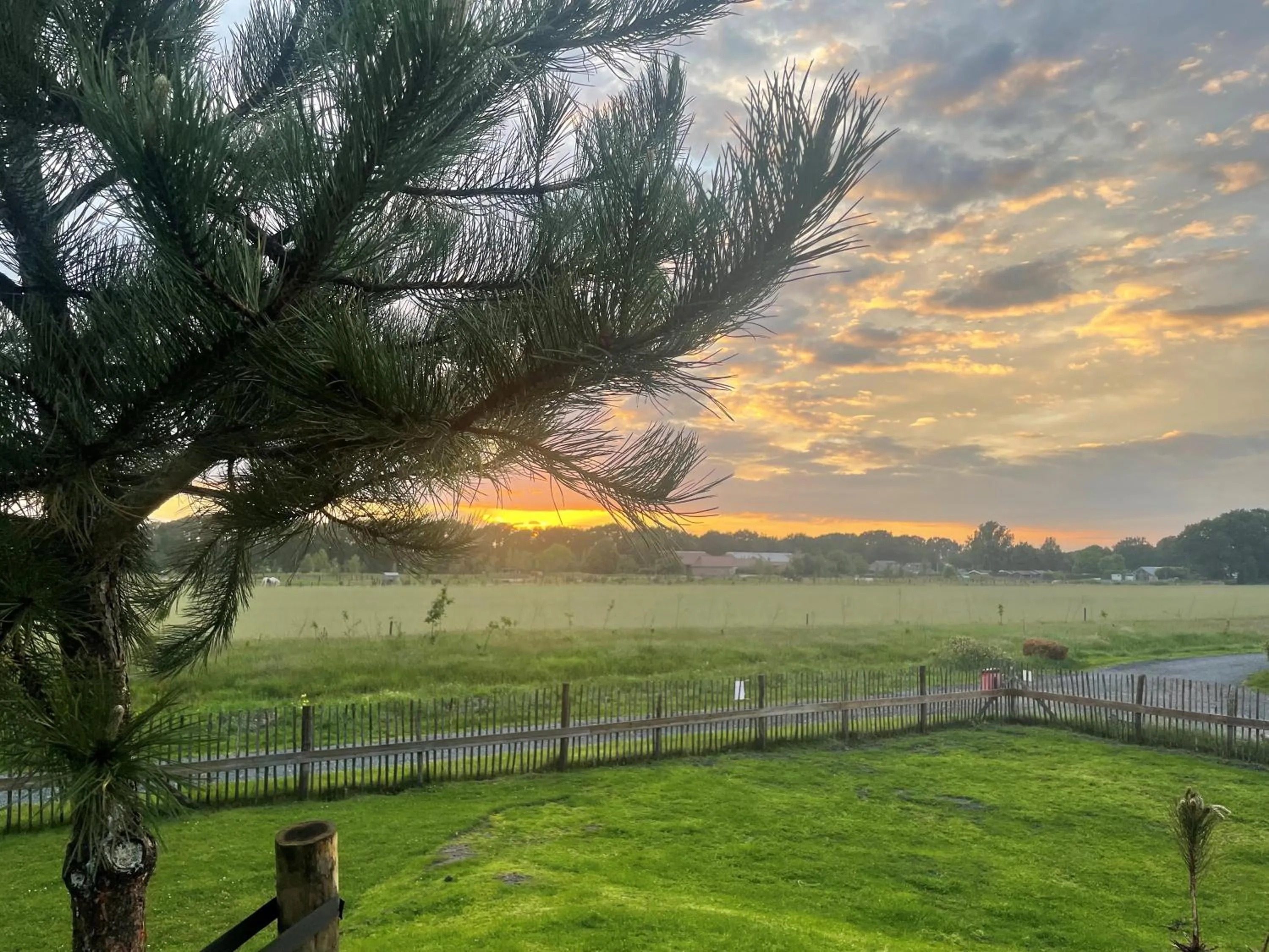 Sunset in Duynparc Soest