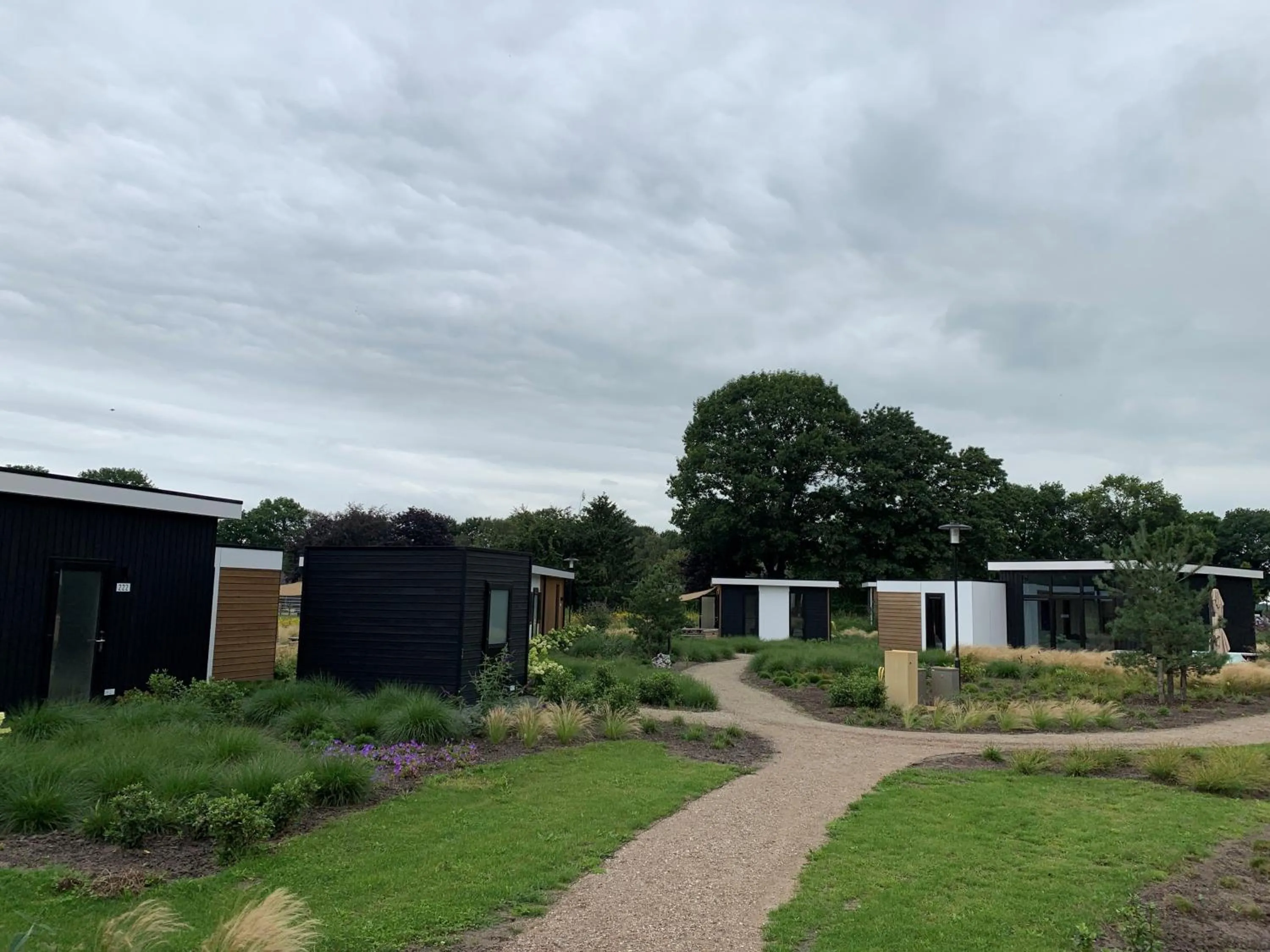 Garden view in Duynparc Soest