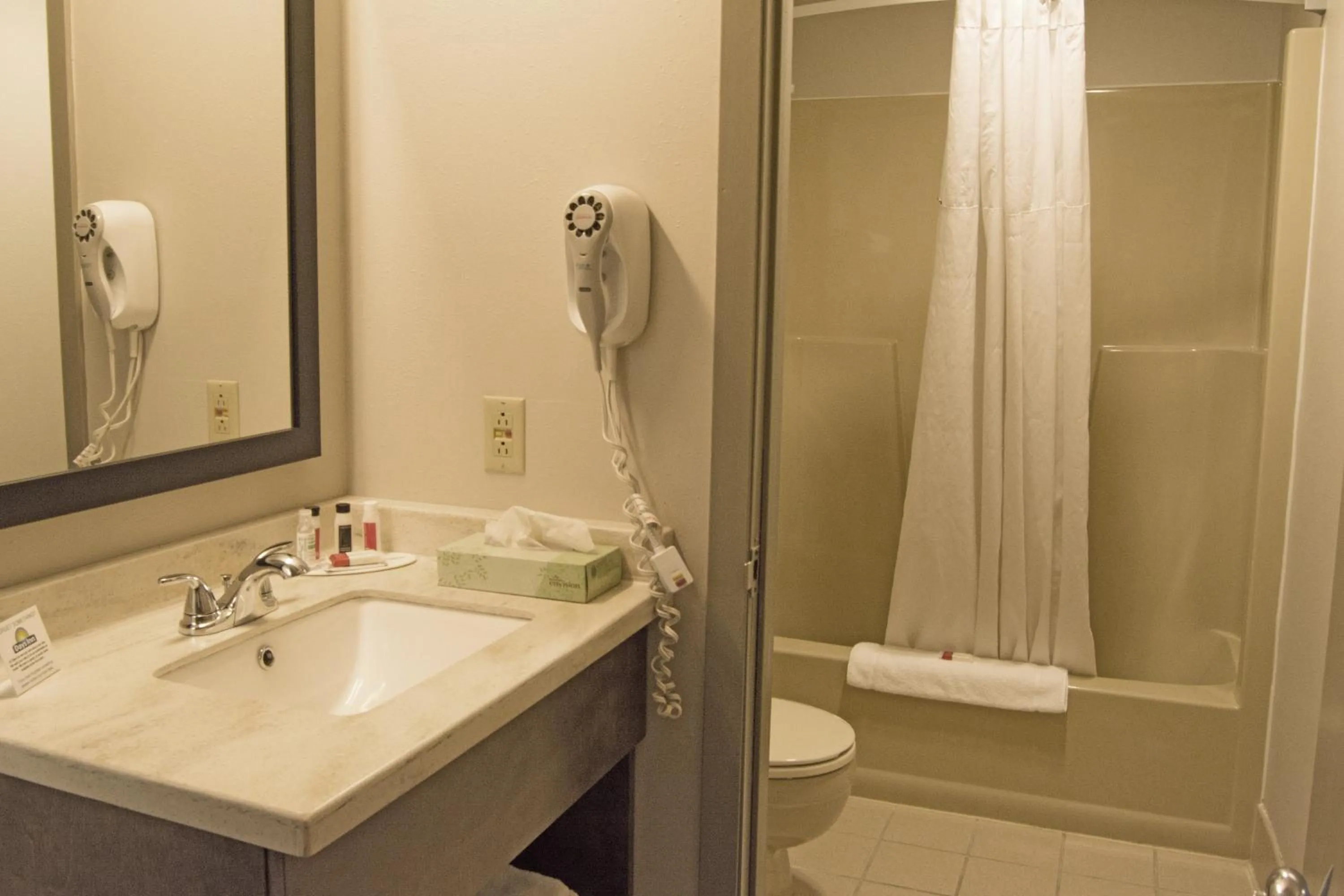Bathroom in Days Inn by Wyndham Marquette