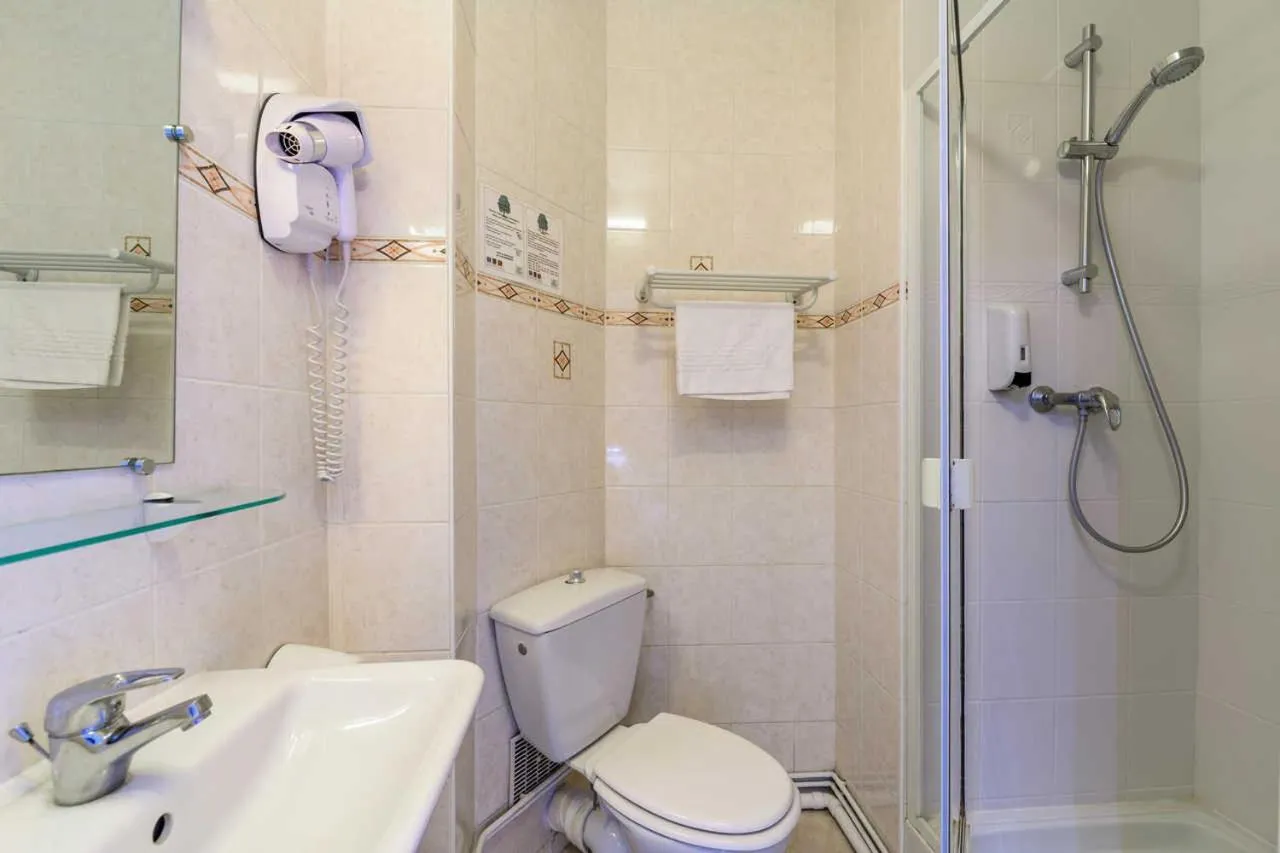 Shower in Comfort Hotel Rouen Alba
