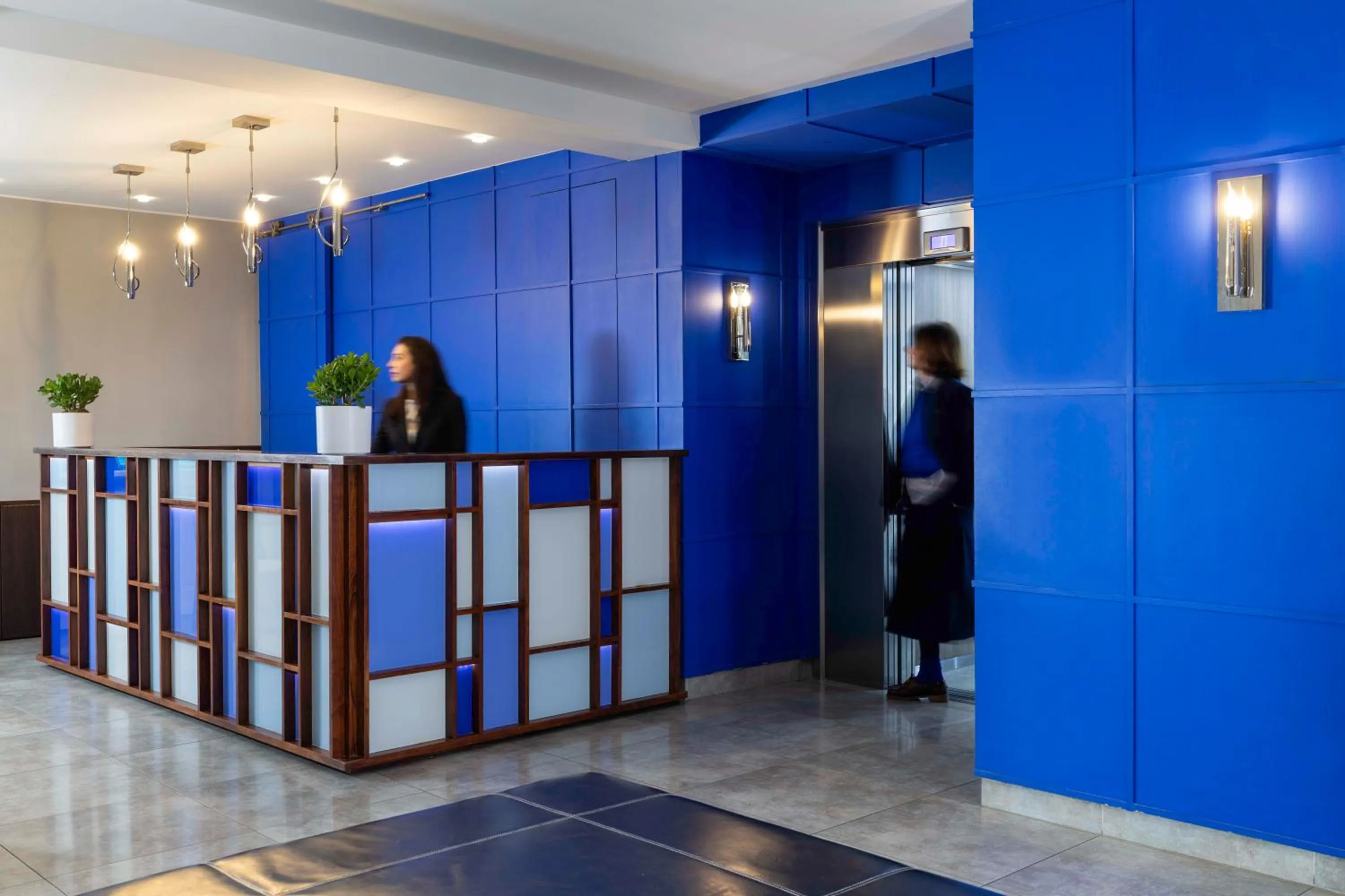 Lobby or reception in Jardins Eiffel