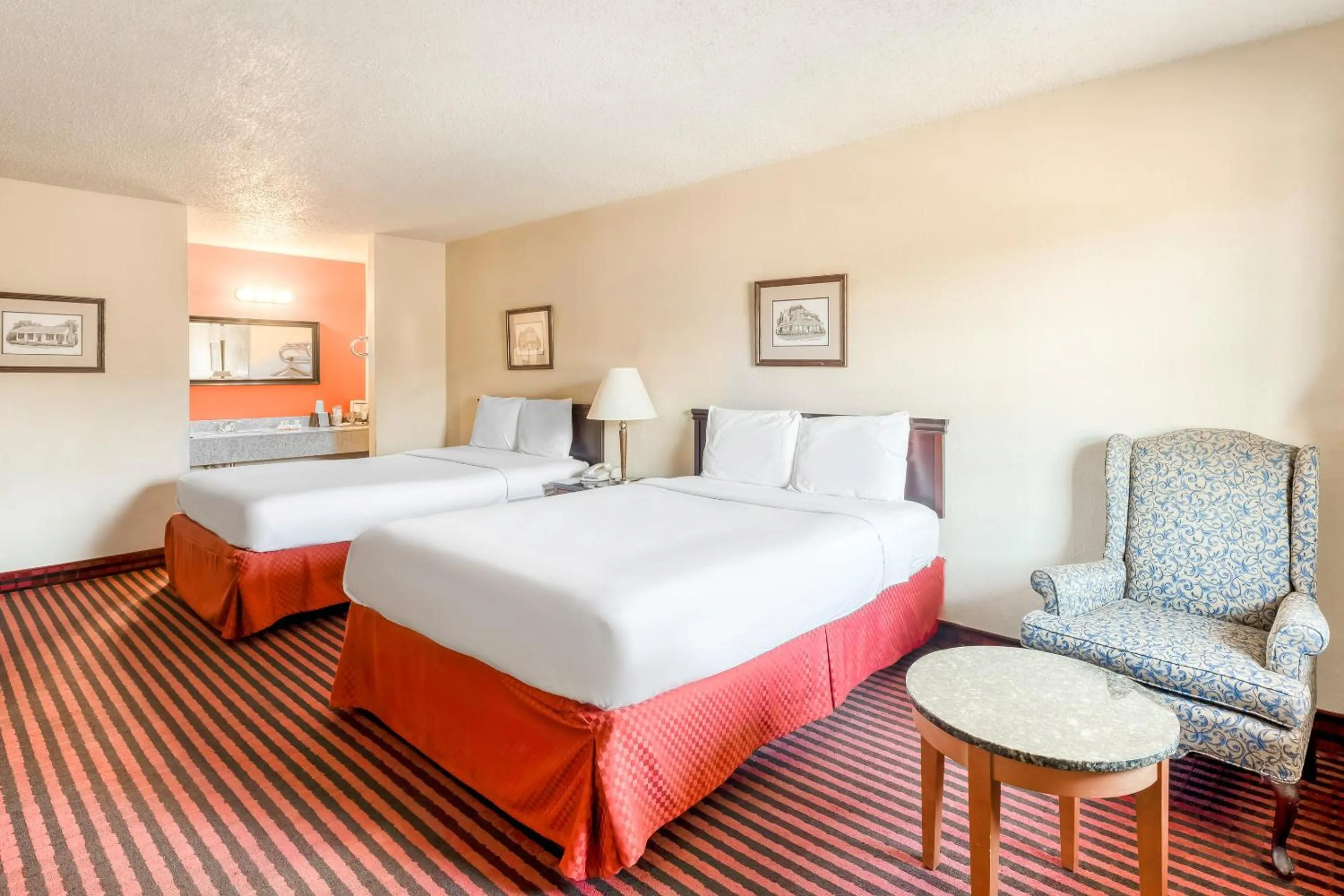 Bedroom, Bed in OYO Hotel Jefferson TX Hwy 59