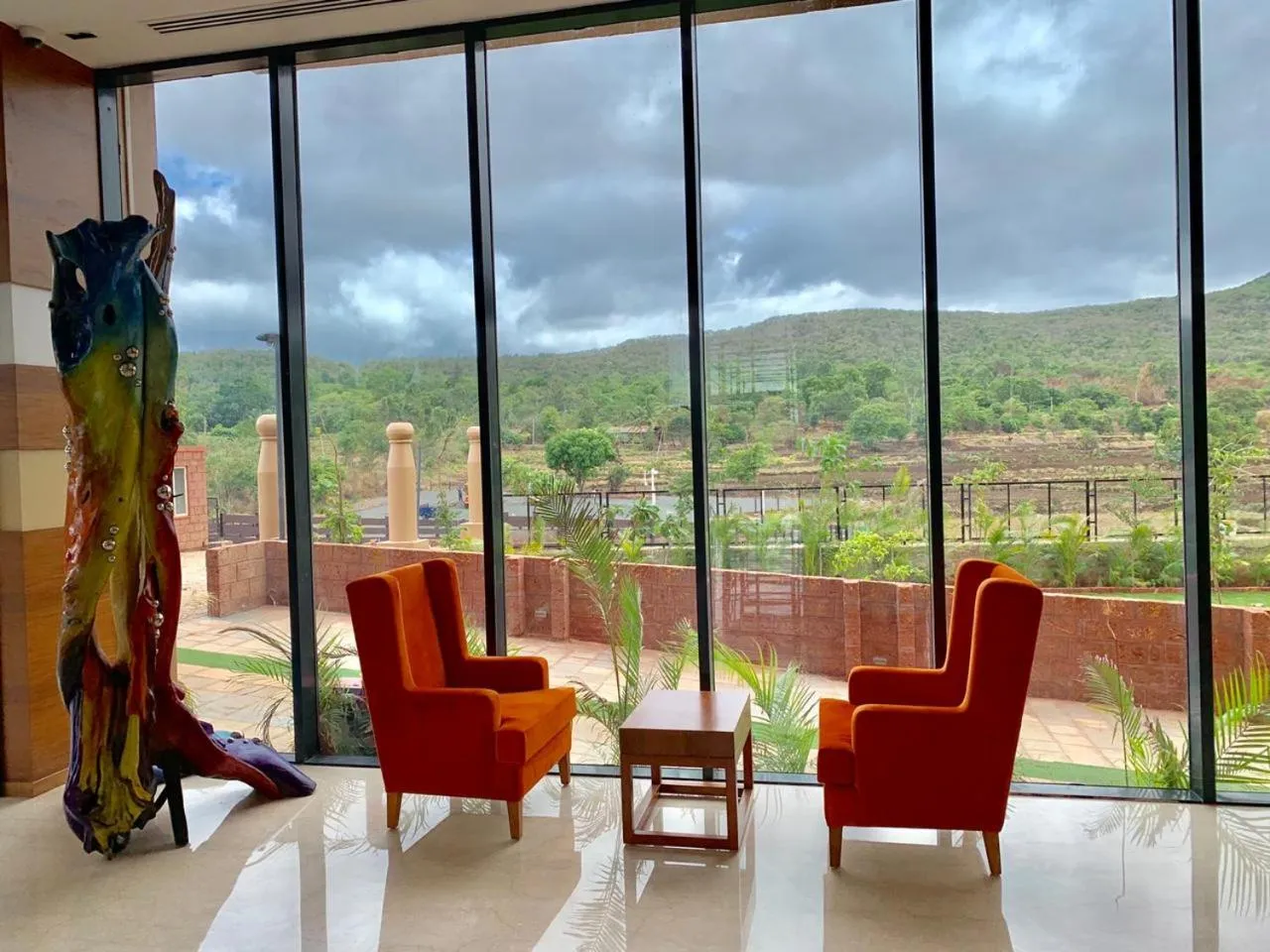 Seating area in Regenta Resort Belagavi