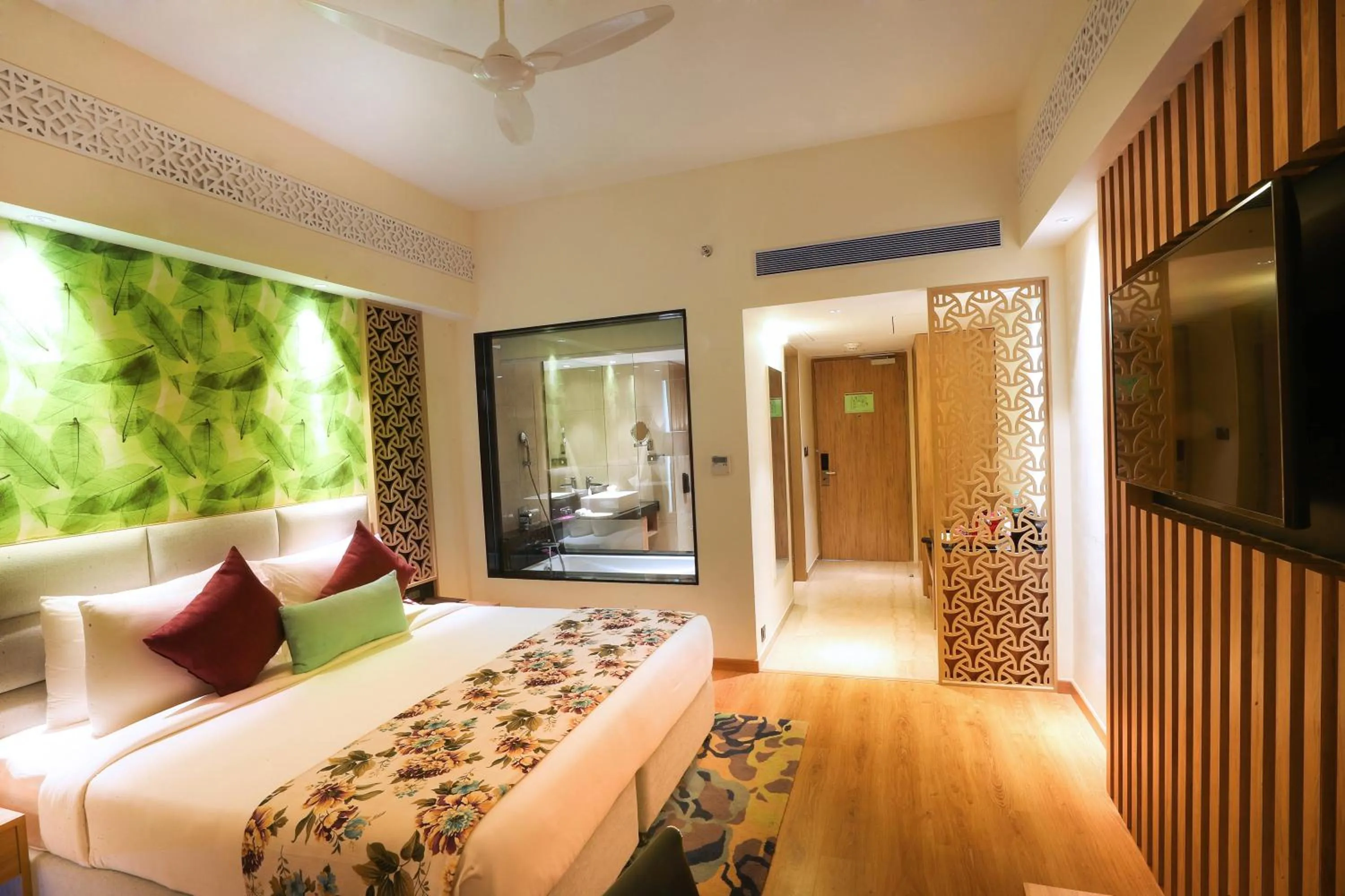 Photo of the whole room, Bed in Regenta Resort Belagavi