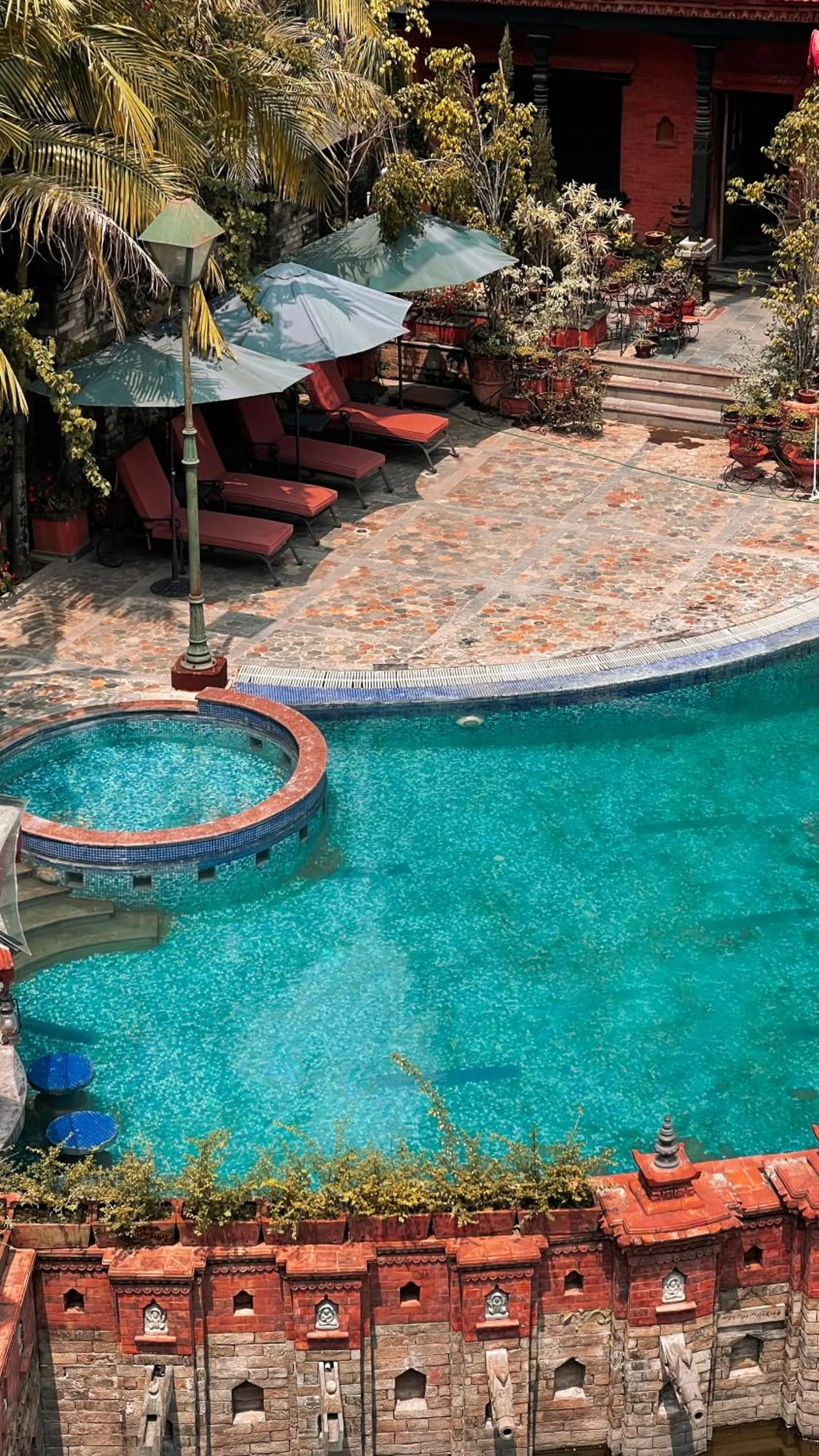 Swimming pool in Heritage Hotel Suites and Spa