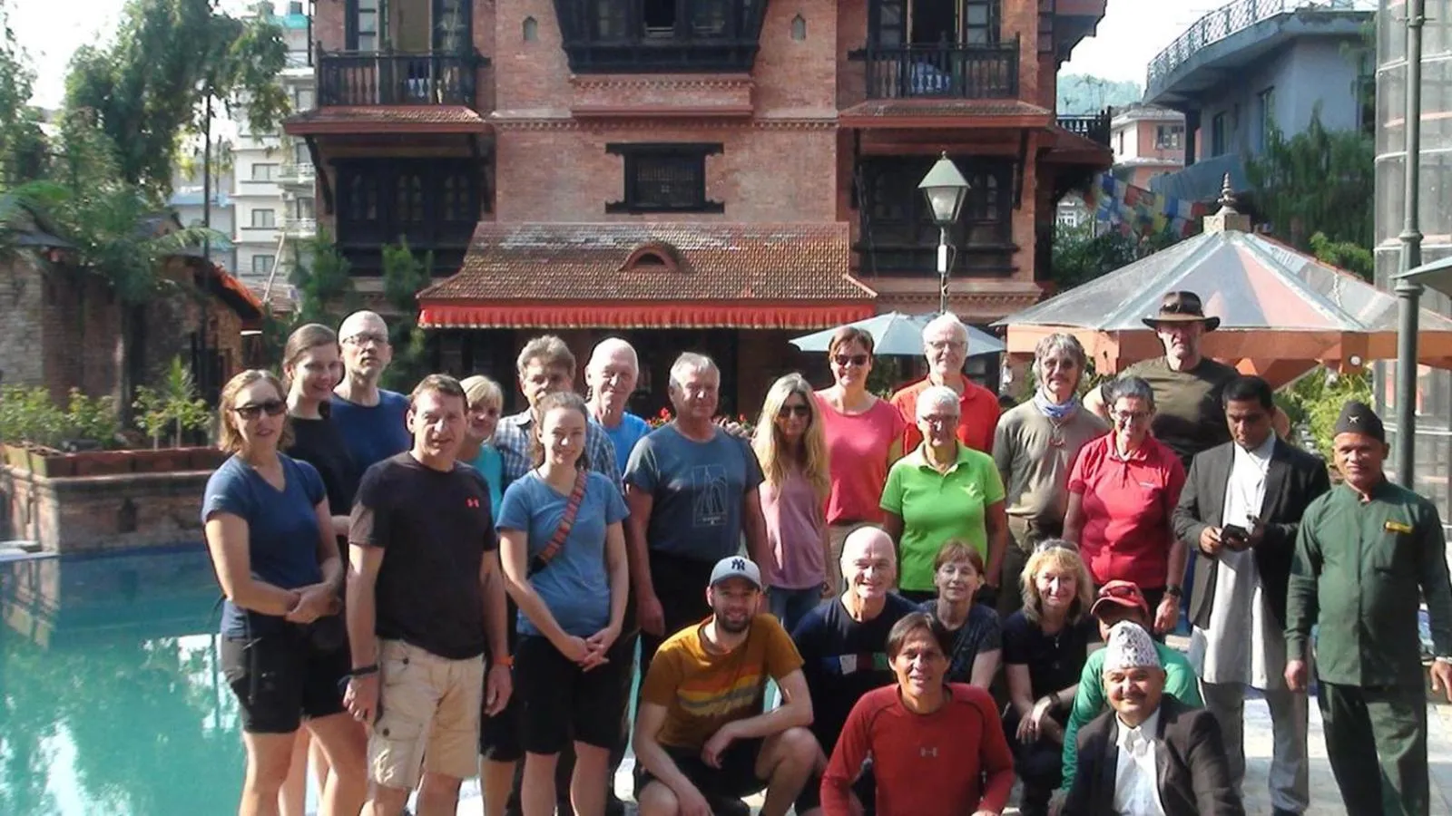 group of guests in Heritage Hotel Suites and Spa