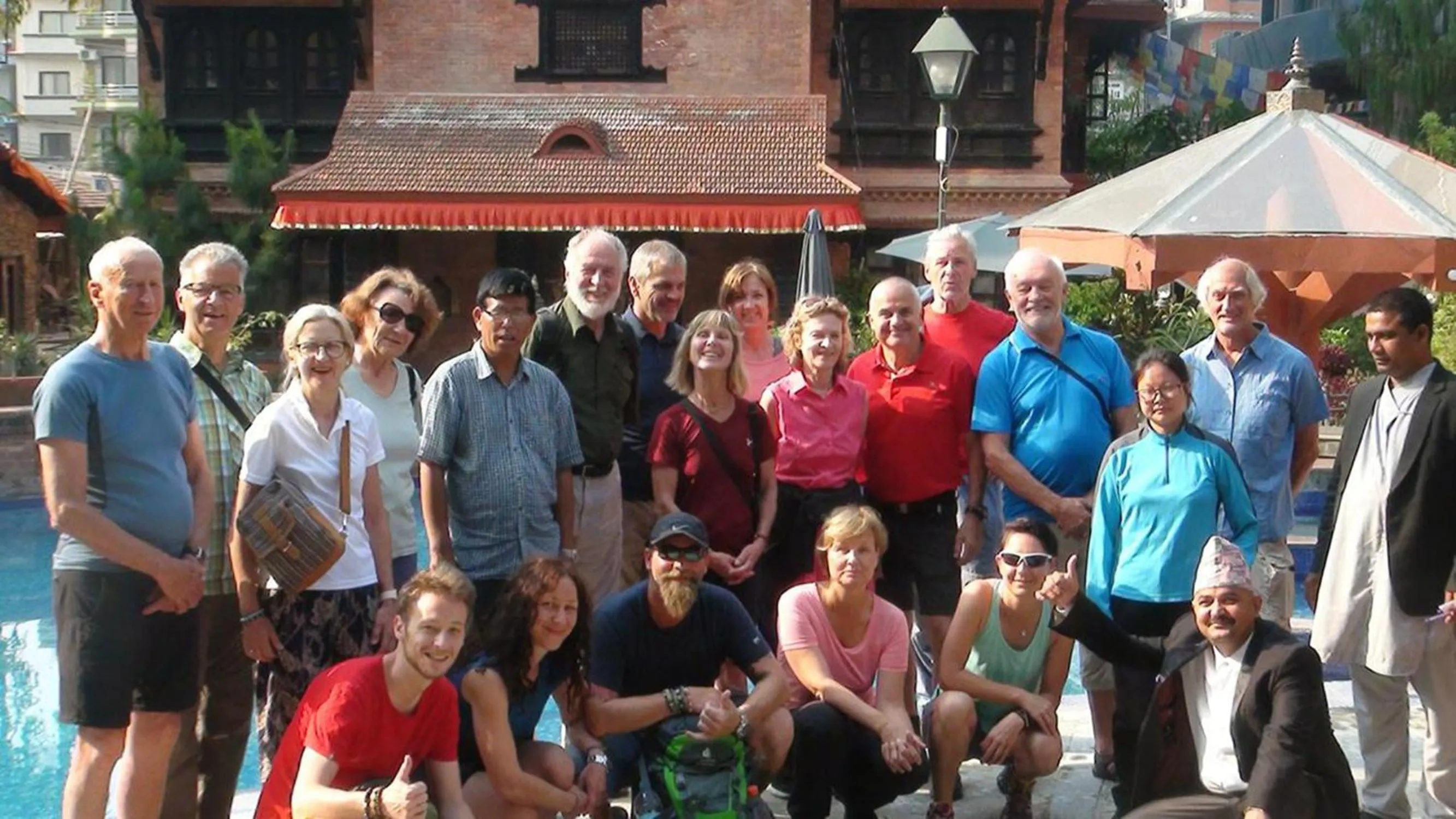 group of guests in Heritage Hotel Suites and Spa