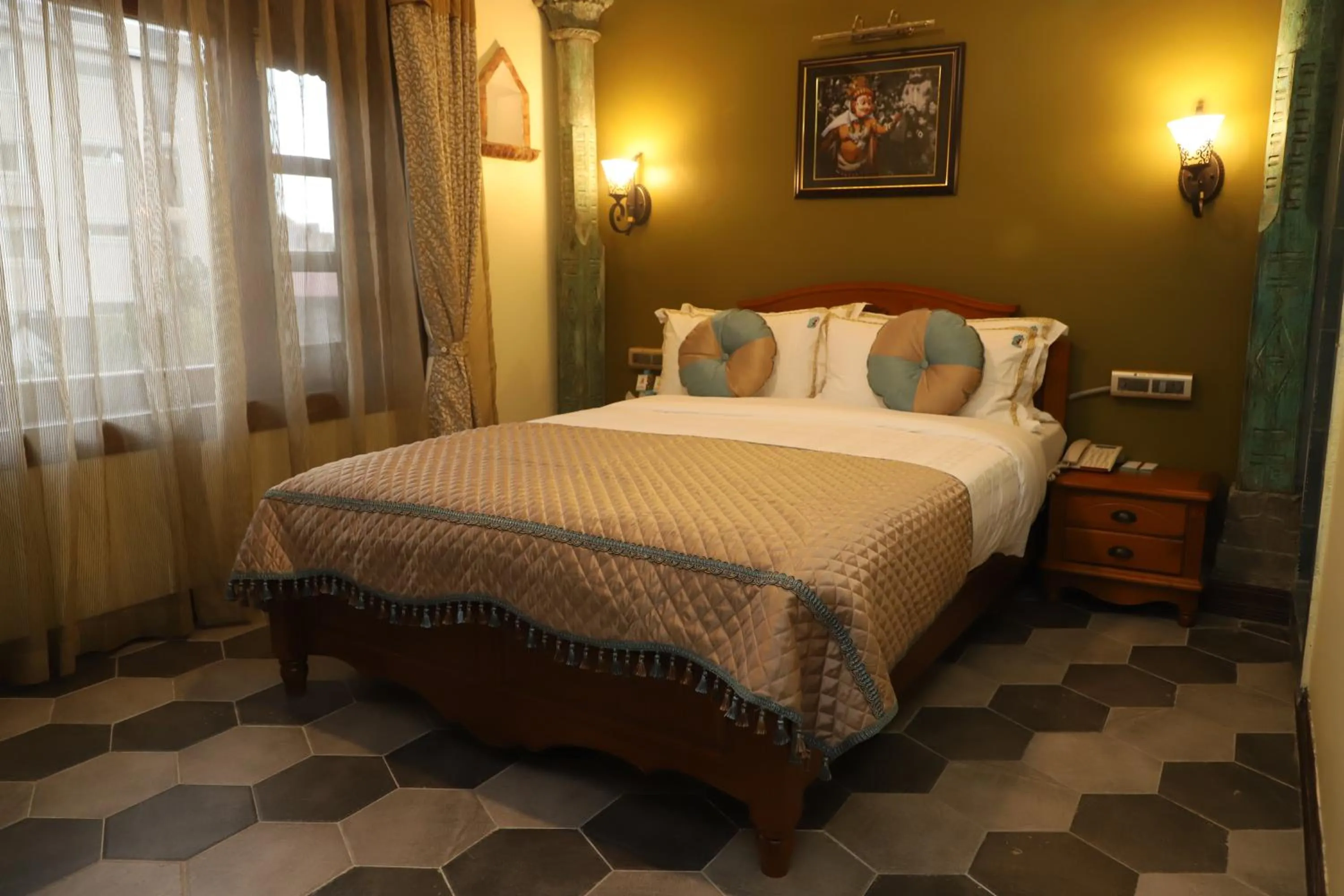 Bed in Heritage Hotel Suites and Spa