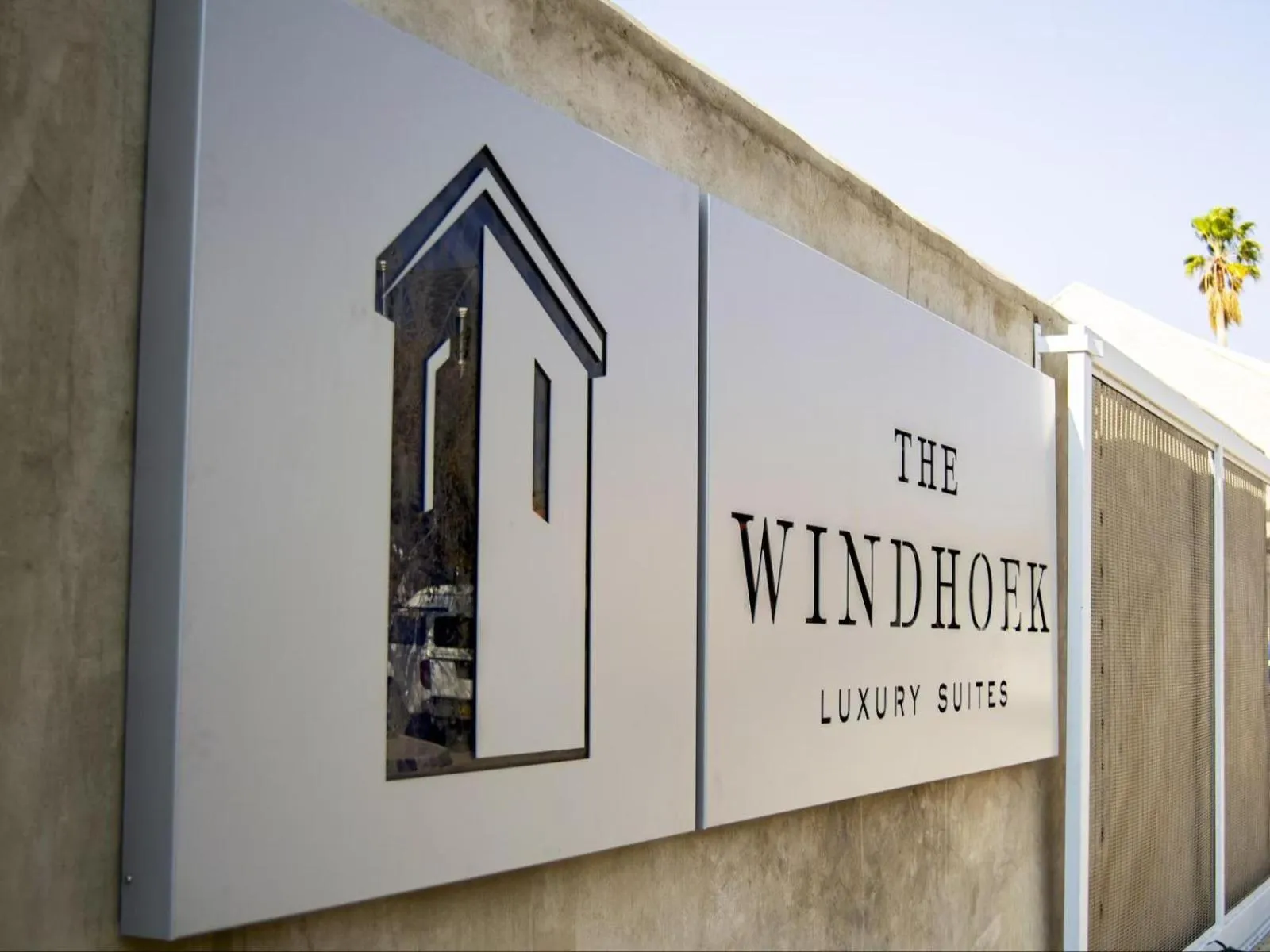 Facade/entrance in The Windhoek Luxury Suites