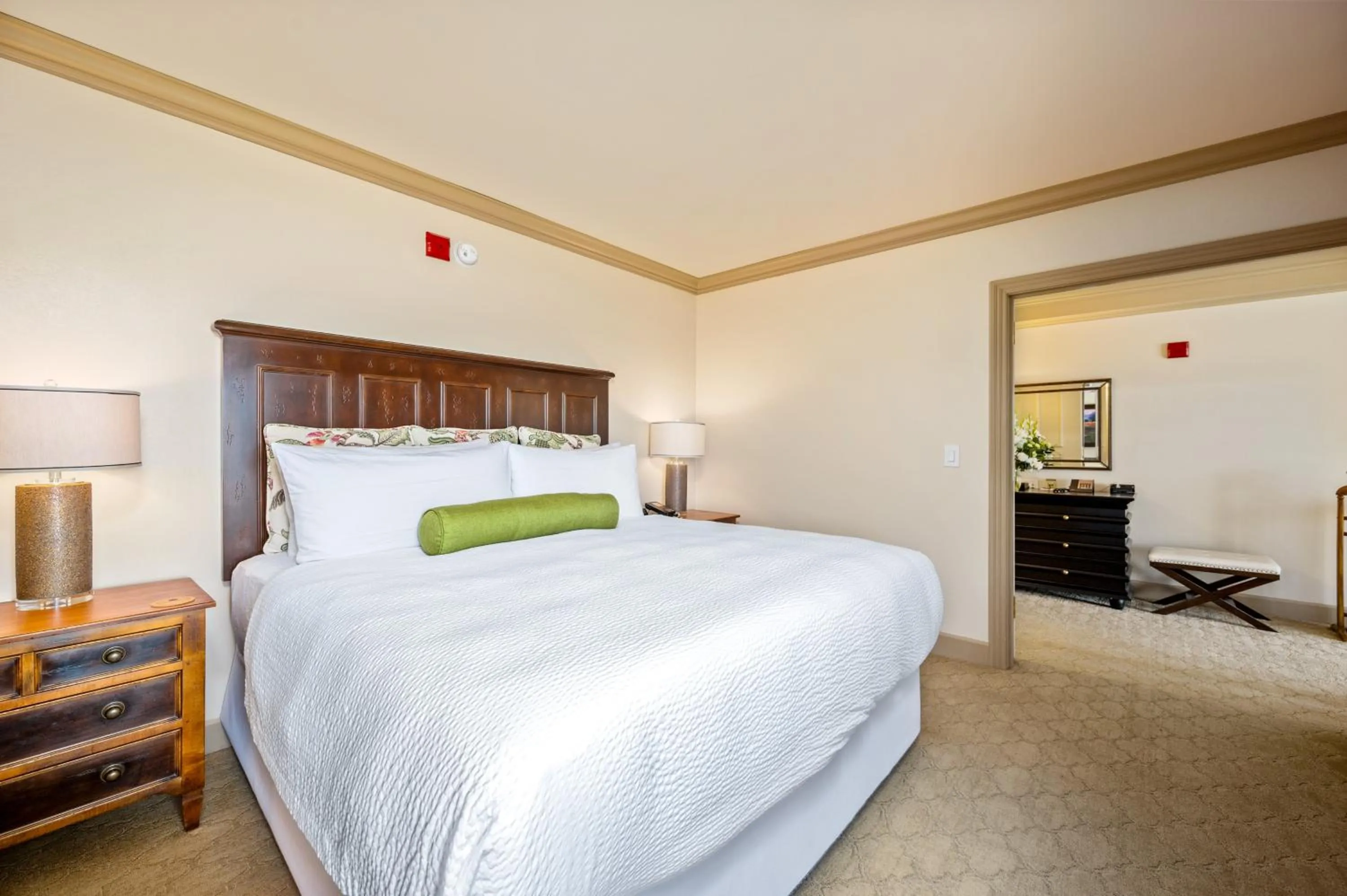 Bed in Hotel Bellwether on Bellingham Bay