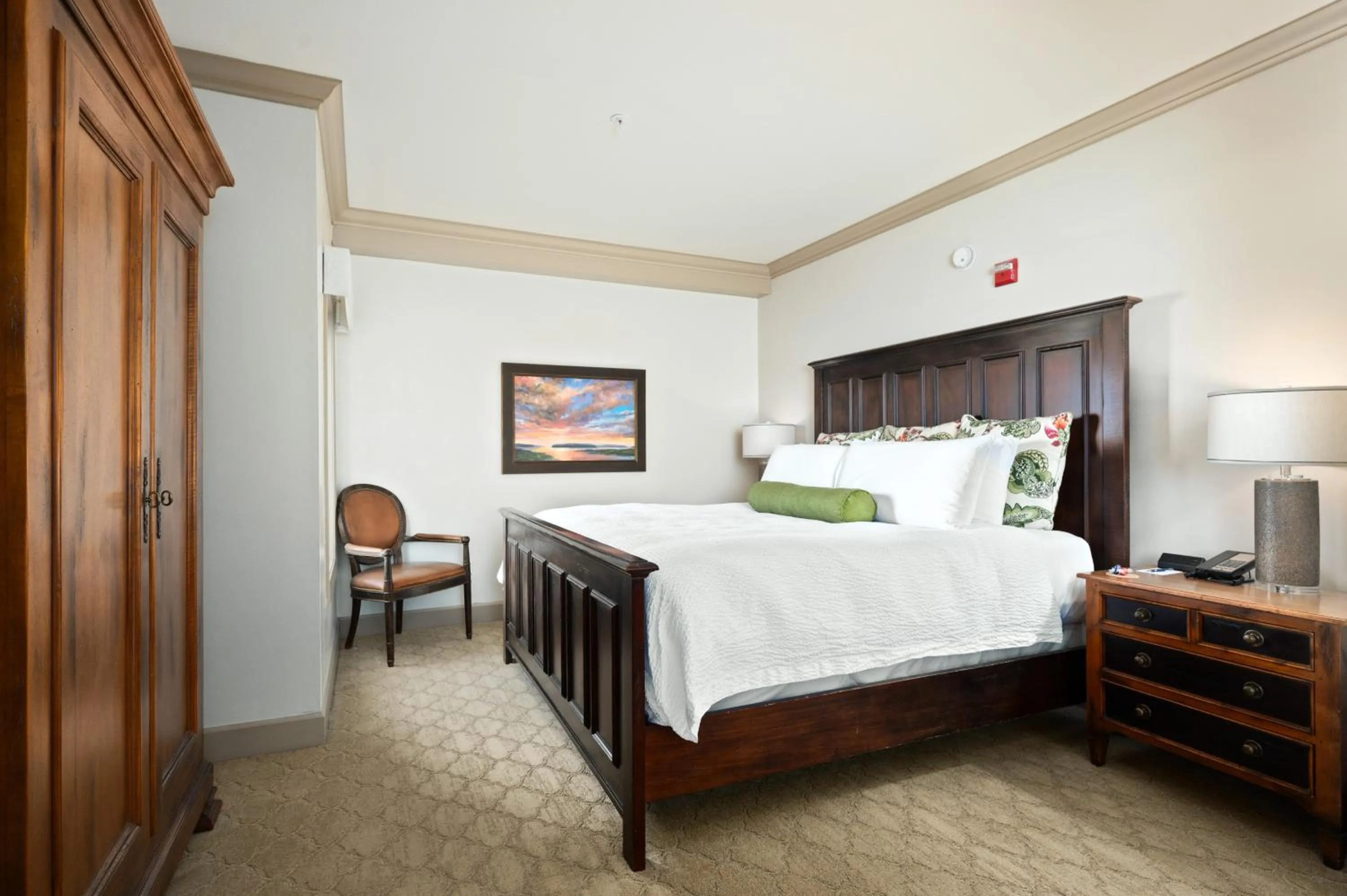 Bed in Hotel Bellwether on Bellingham Bay