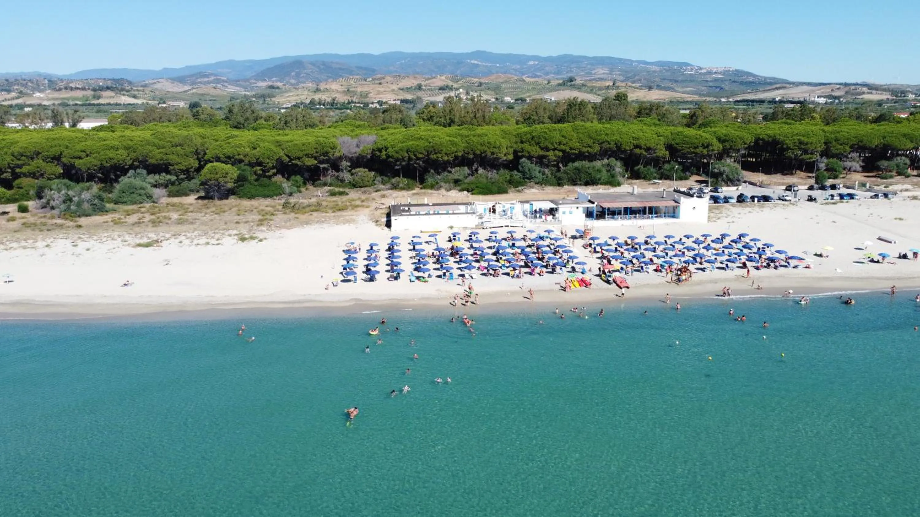 Beach, Bird's-eye View in Apulia Hotel Sellia Marina
