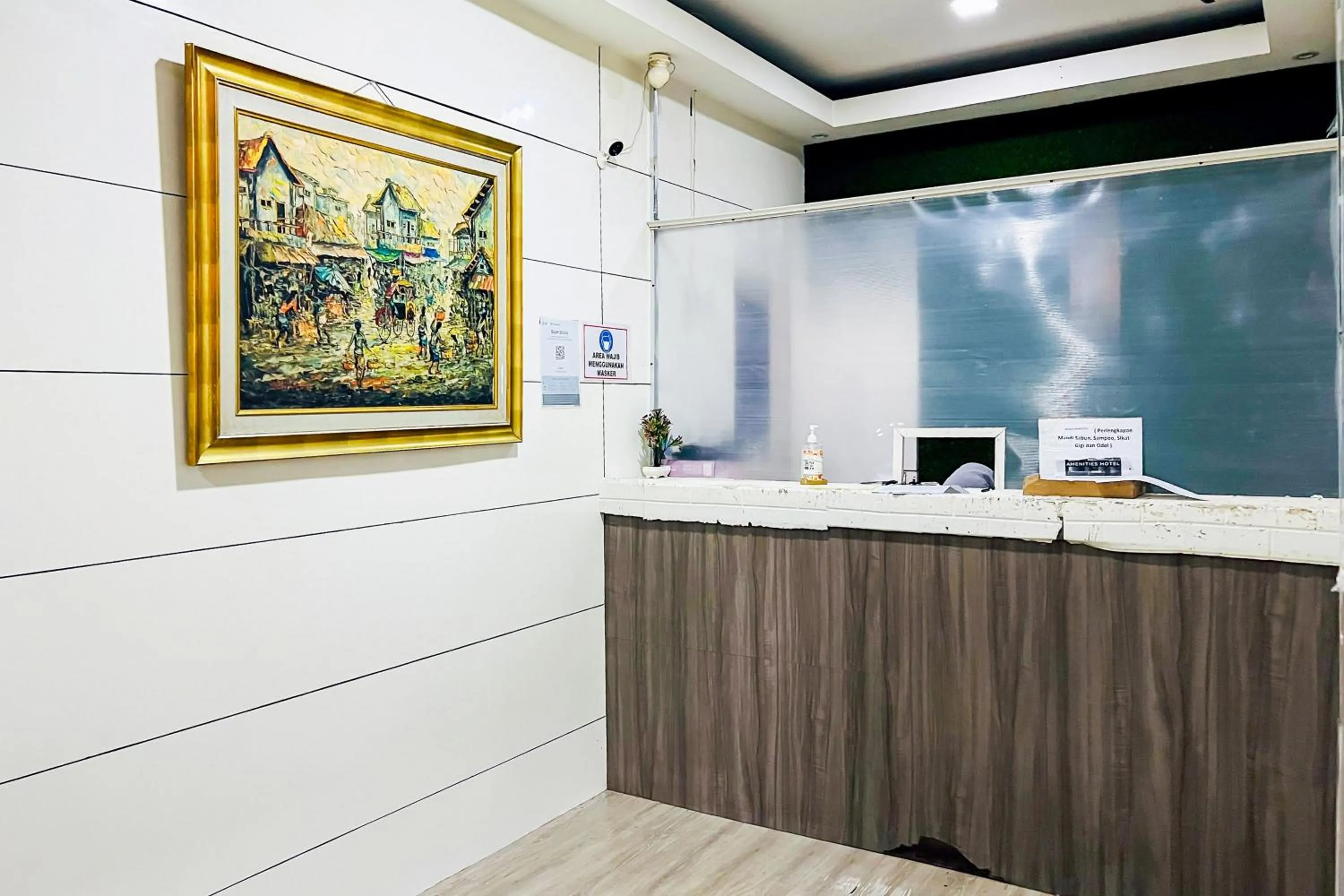 Lobby or reception in Wisma Berkat