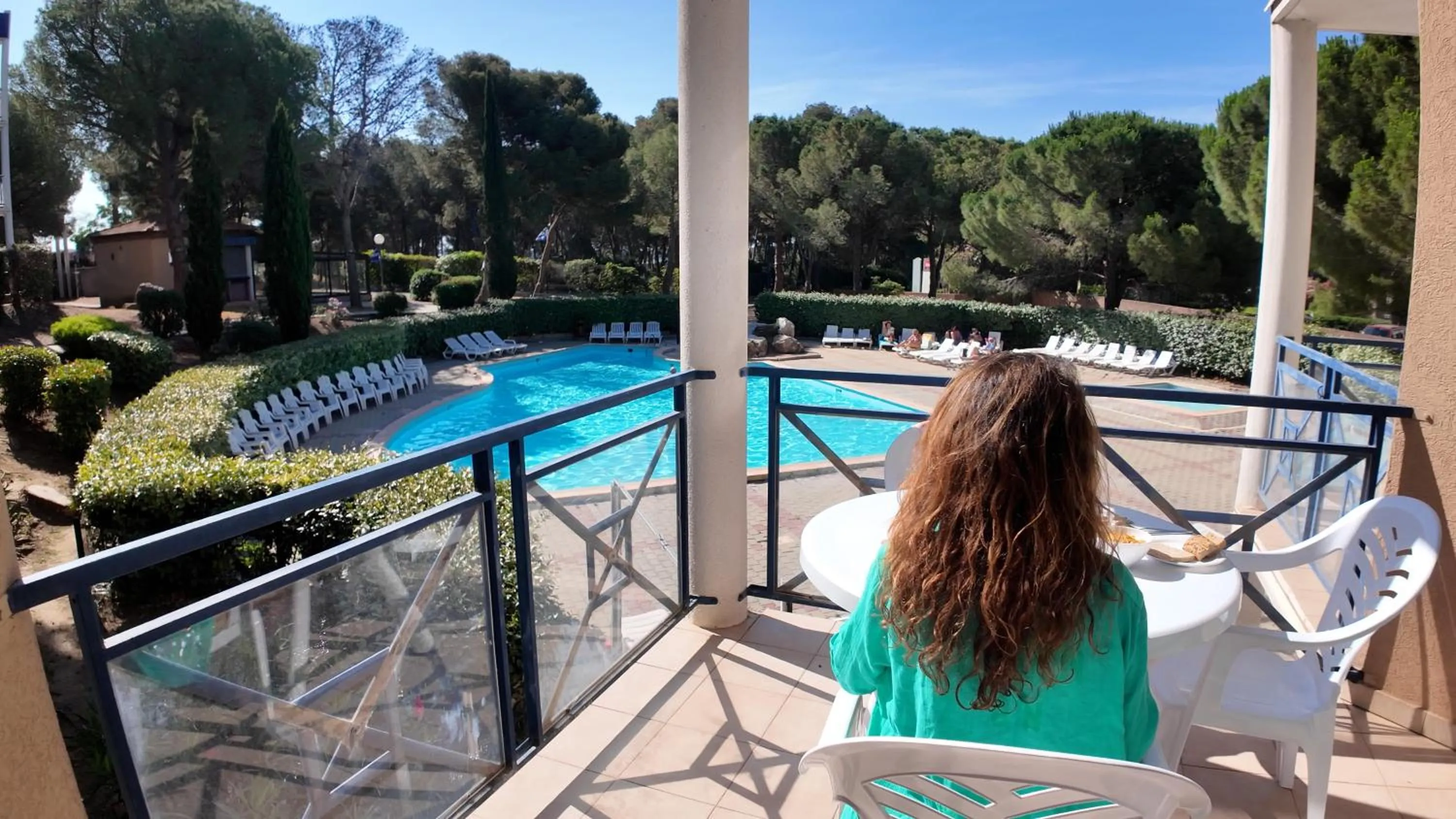 Balcony/Terrace in Résidence Goélia Arcadius