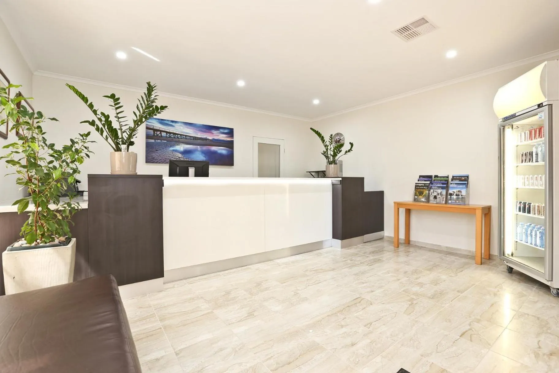 Lobby or reception in Morphettville Motor Inn