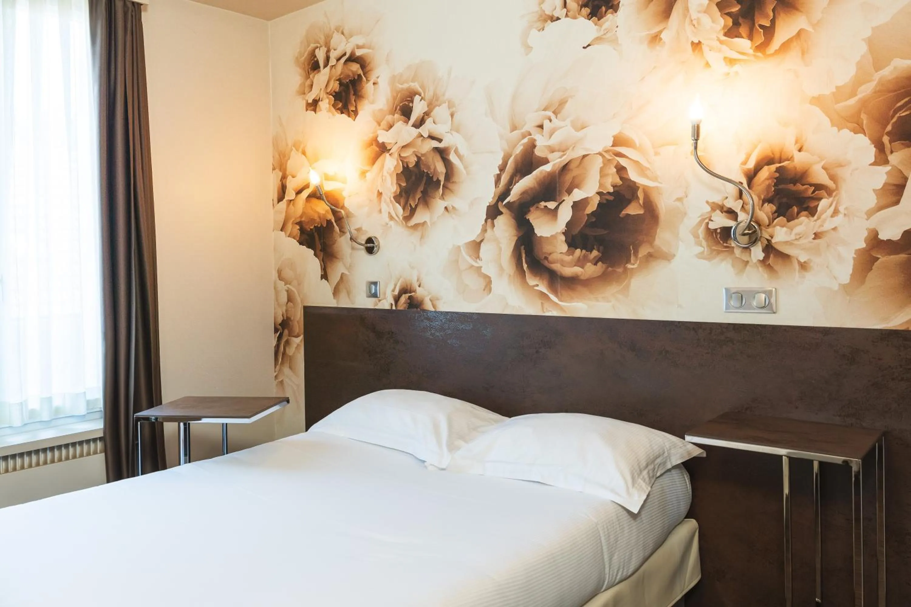 Bed in Hotel Vivaldi