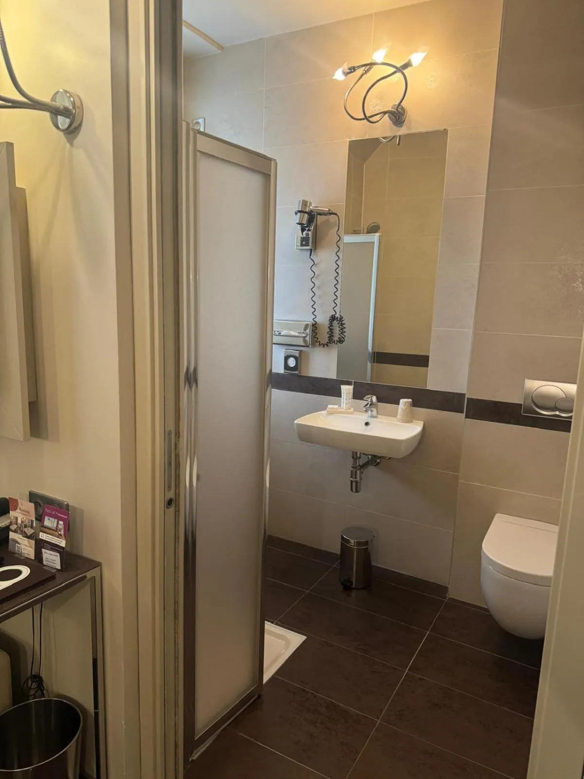 Shower in Hotel Vivaldi