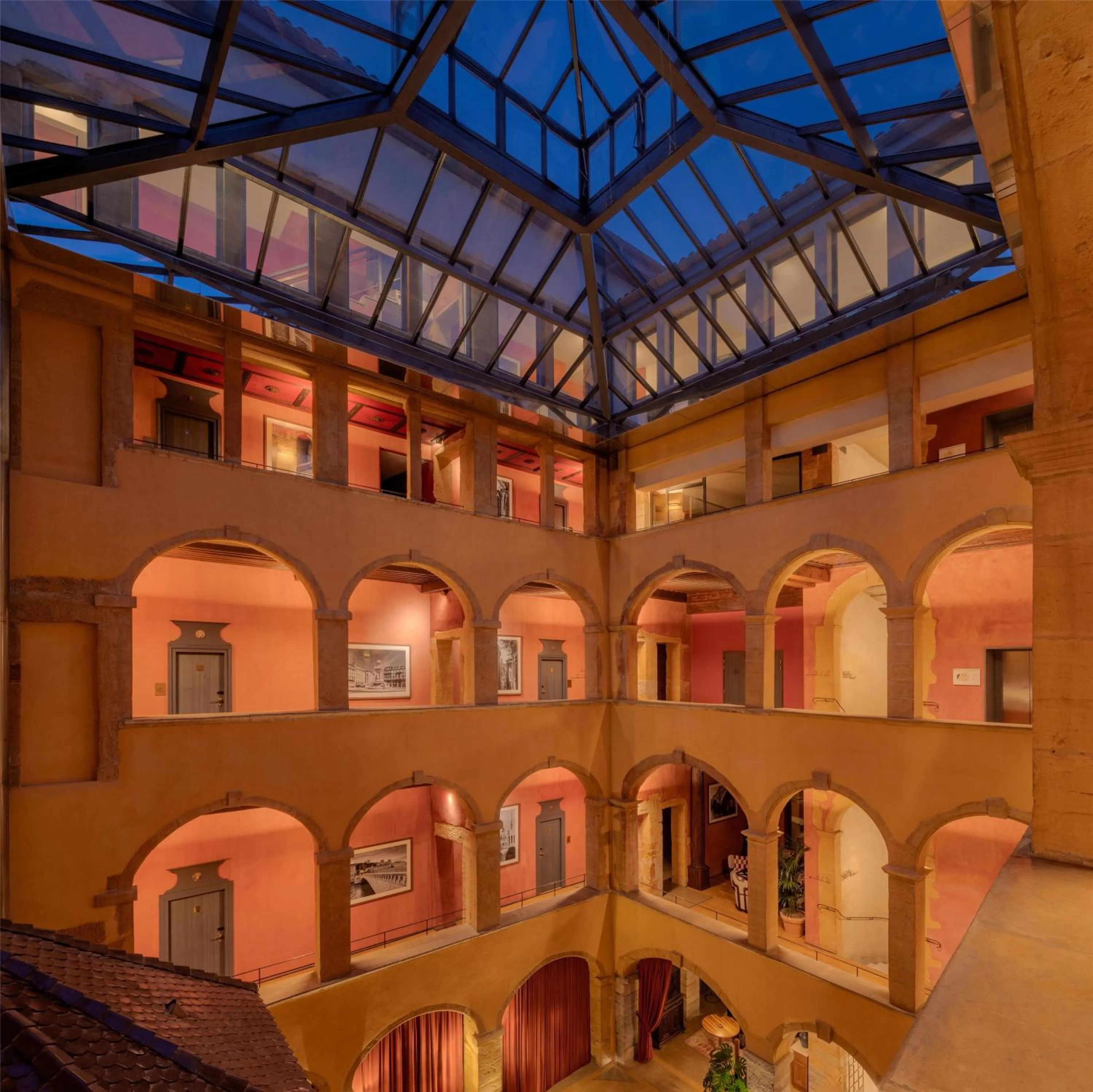 Property building in Cour des Loges Lyon, A Radisson Collection Hotel
