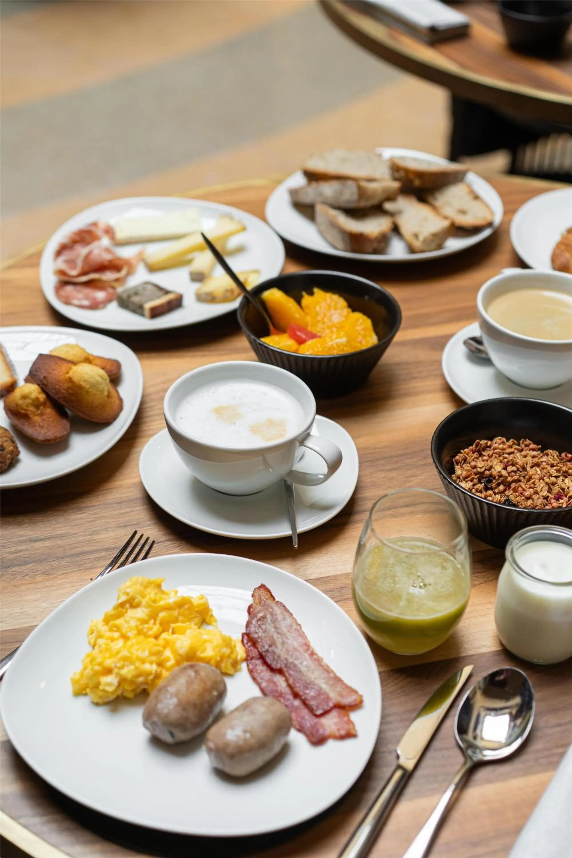 Breakfast in Cour des Loges Lyon, A Radisson Collection Hotel