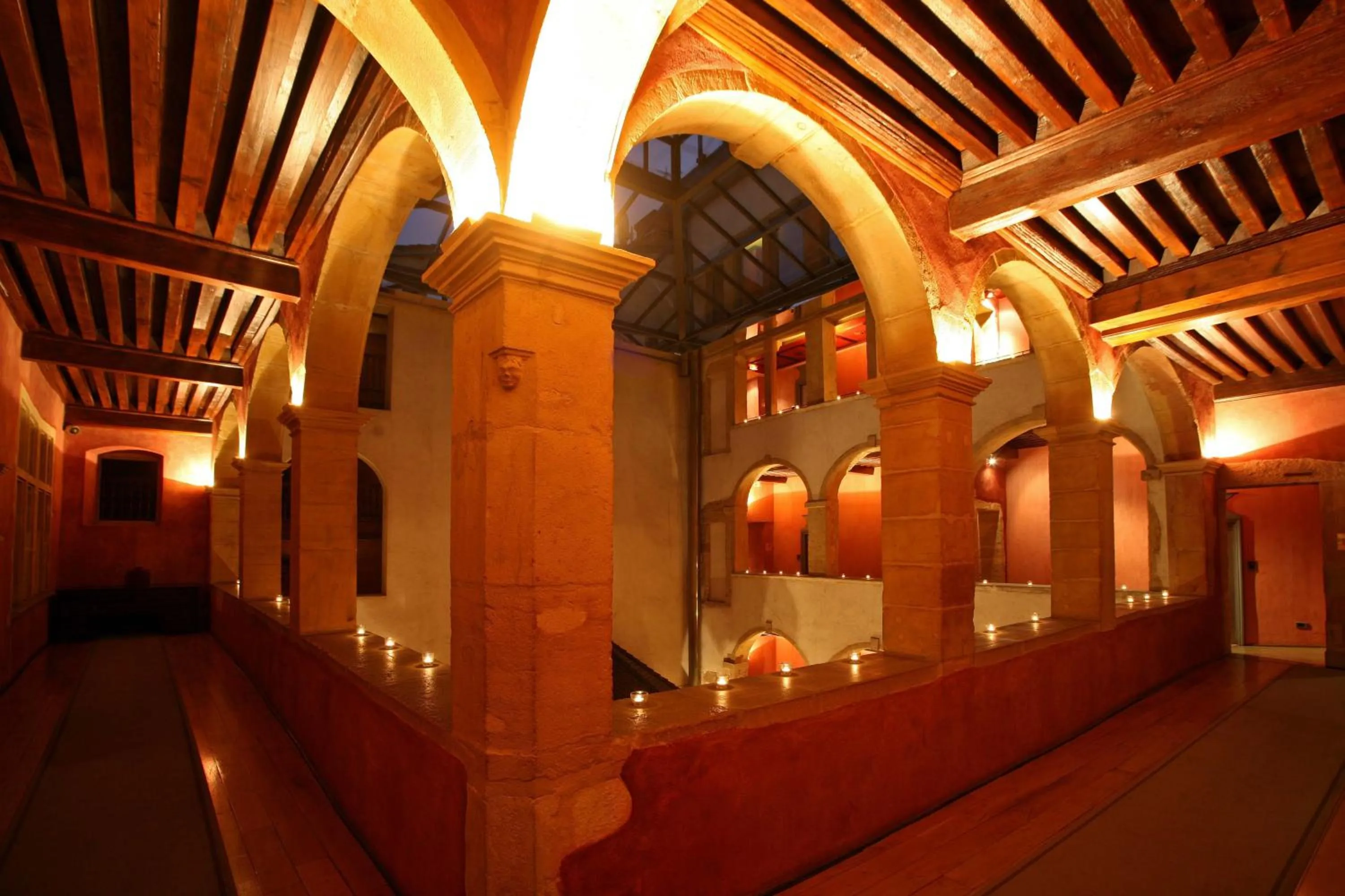 Decorative detail in Cour des Loges Lyon, A Radisson Collection Hotel