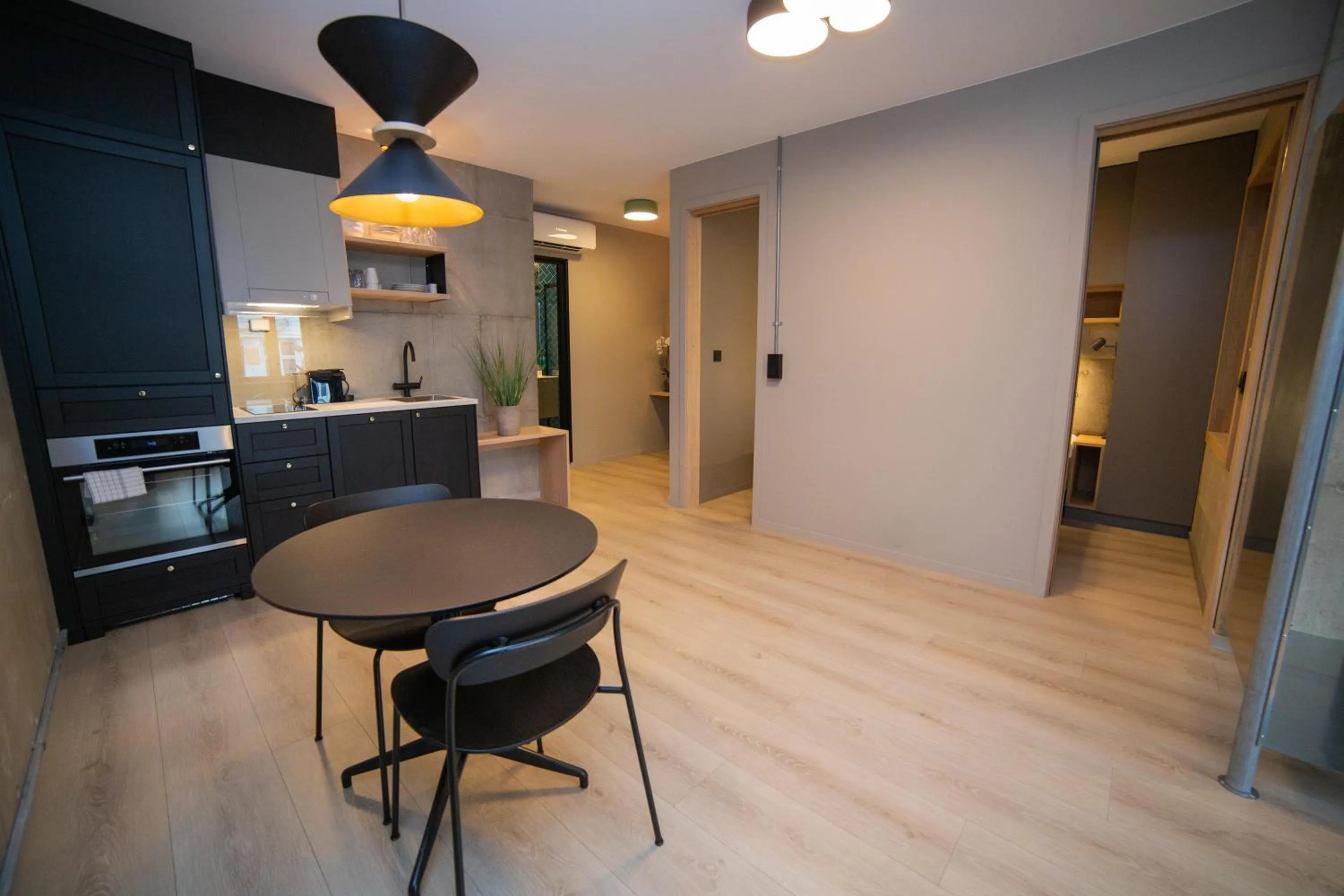 Kitchen or kitchenette in Home Again Apartments Kirkegata