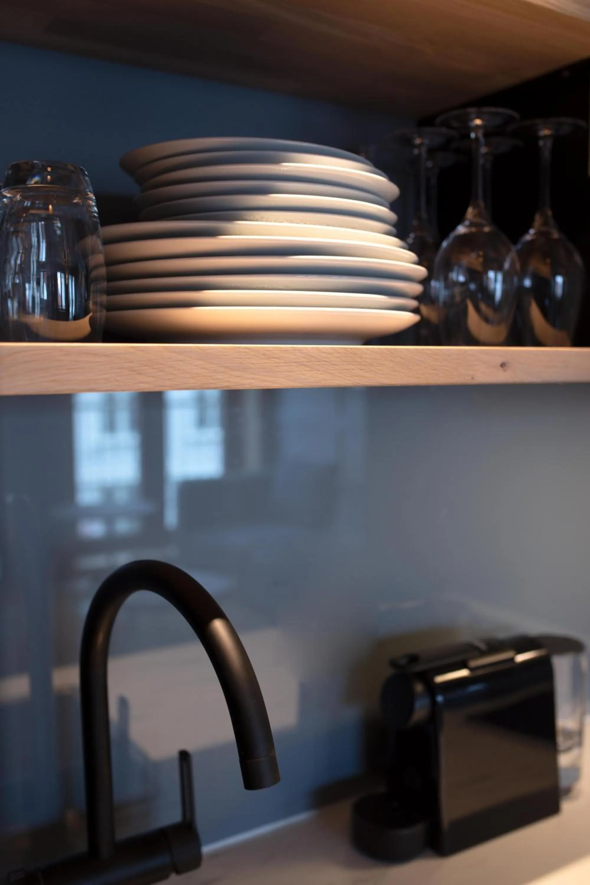 Decorative detail in Home Again Apartments Kirkegata