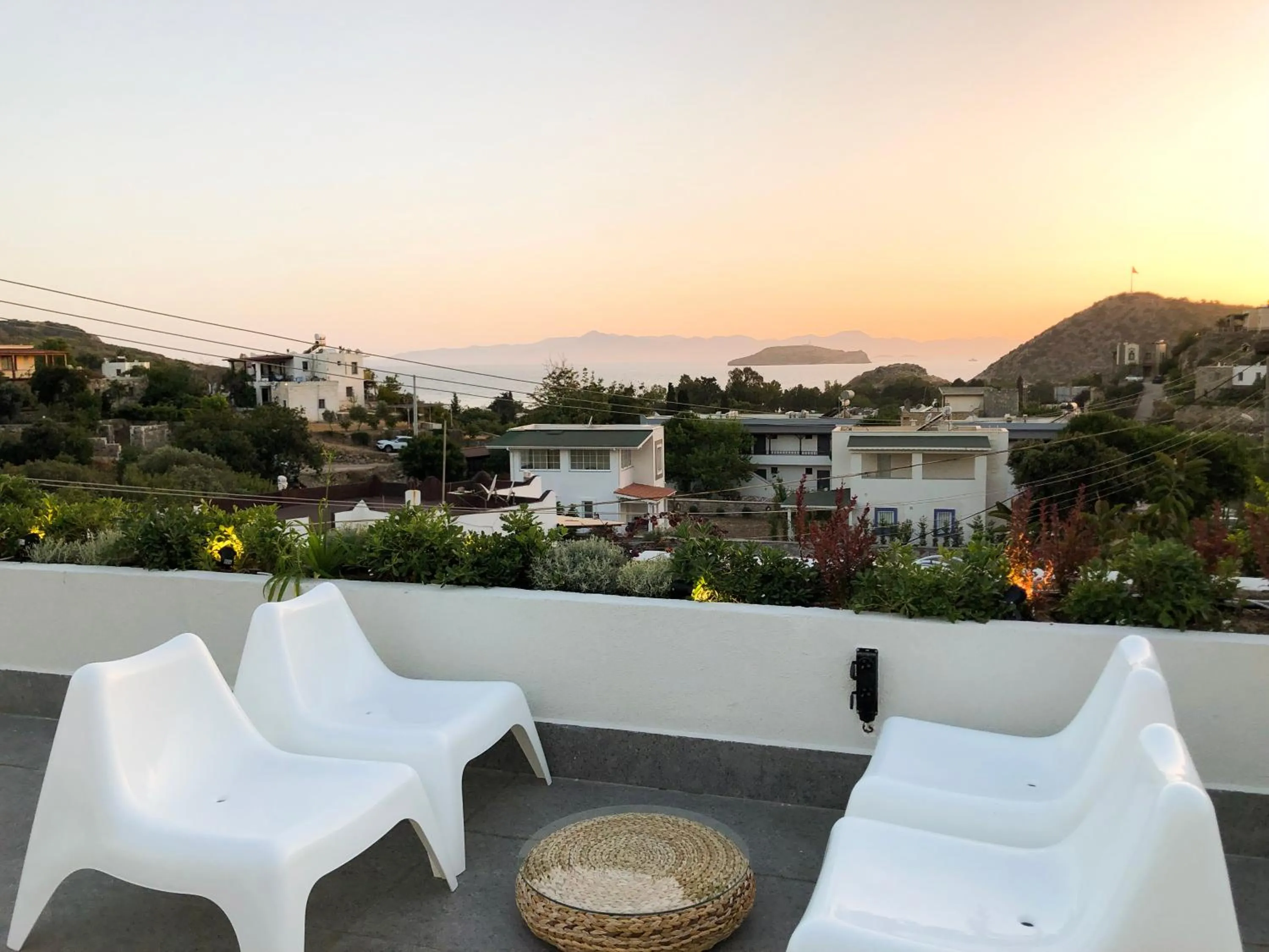 Balcony/Terrace in Oda Bodrum Gümüşlük