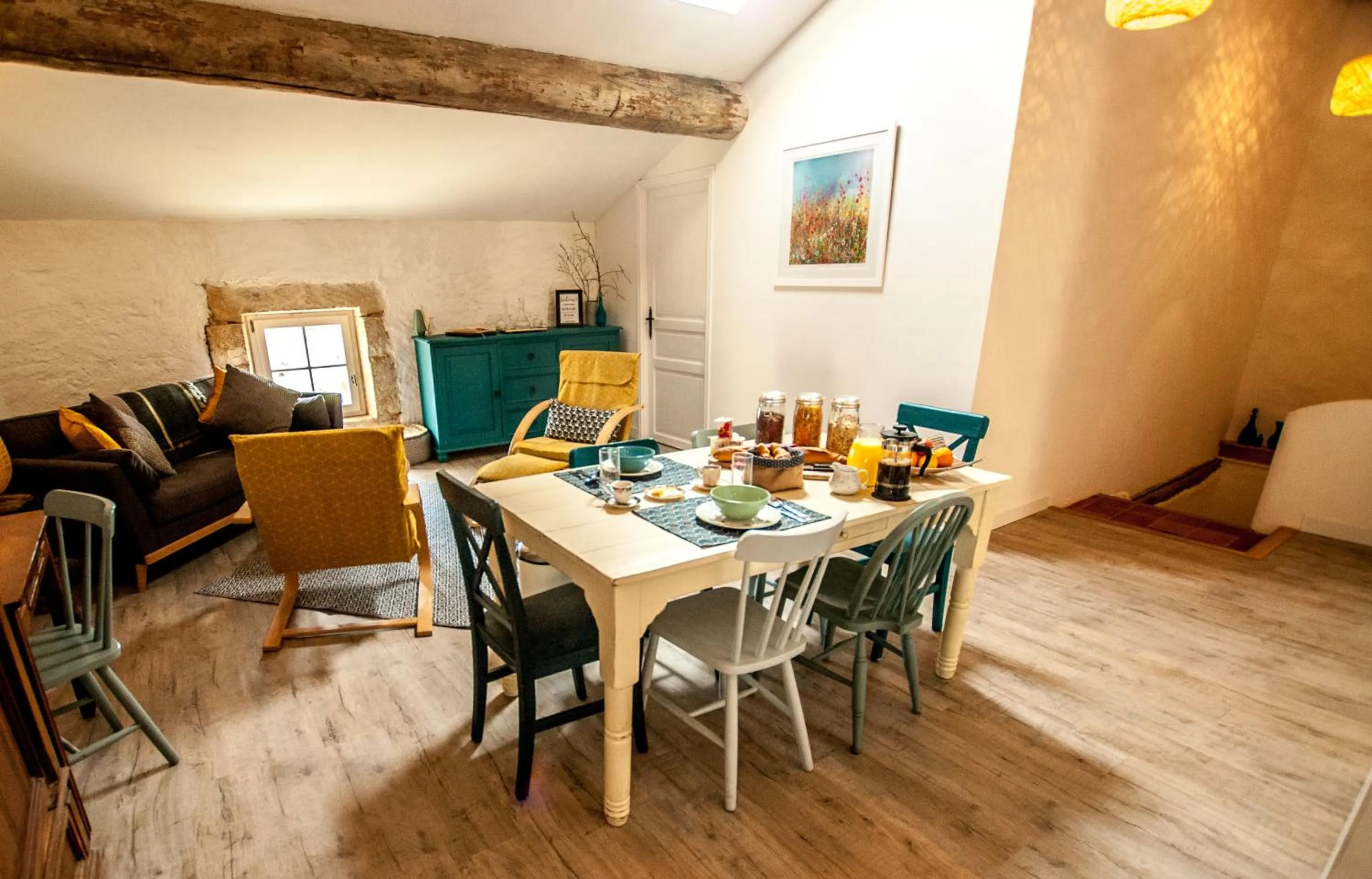 Continental breakfast in La Calade