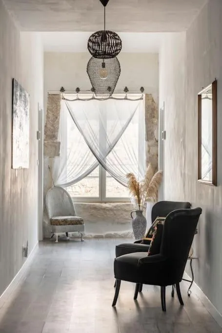 Seating area in La Calade