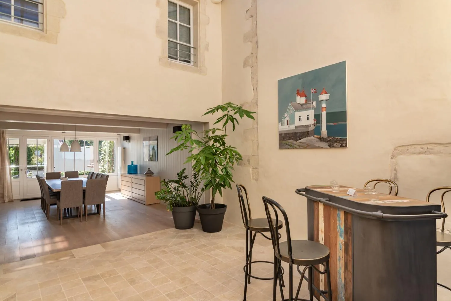 Lounge or bar in Villa de L'Eclusier