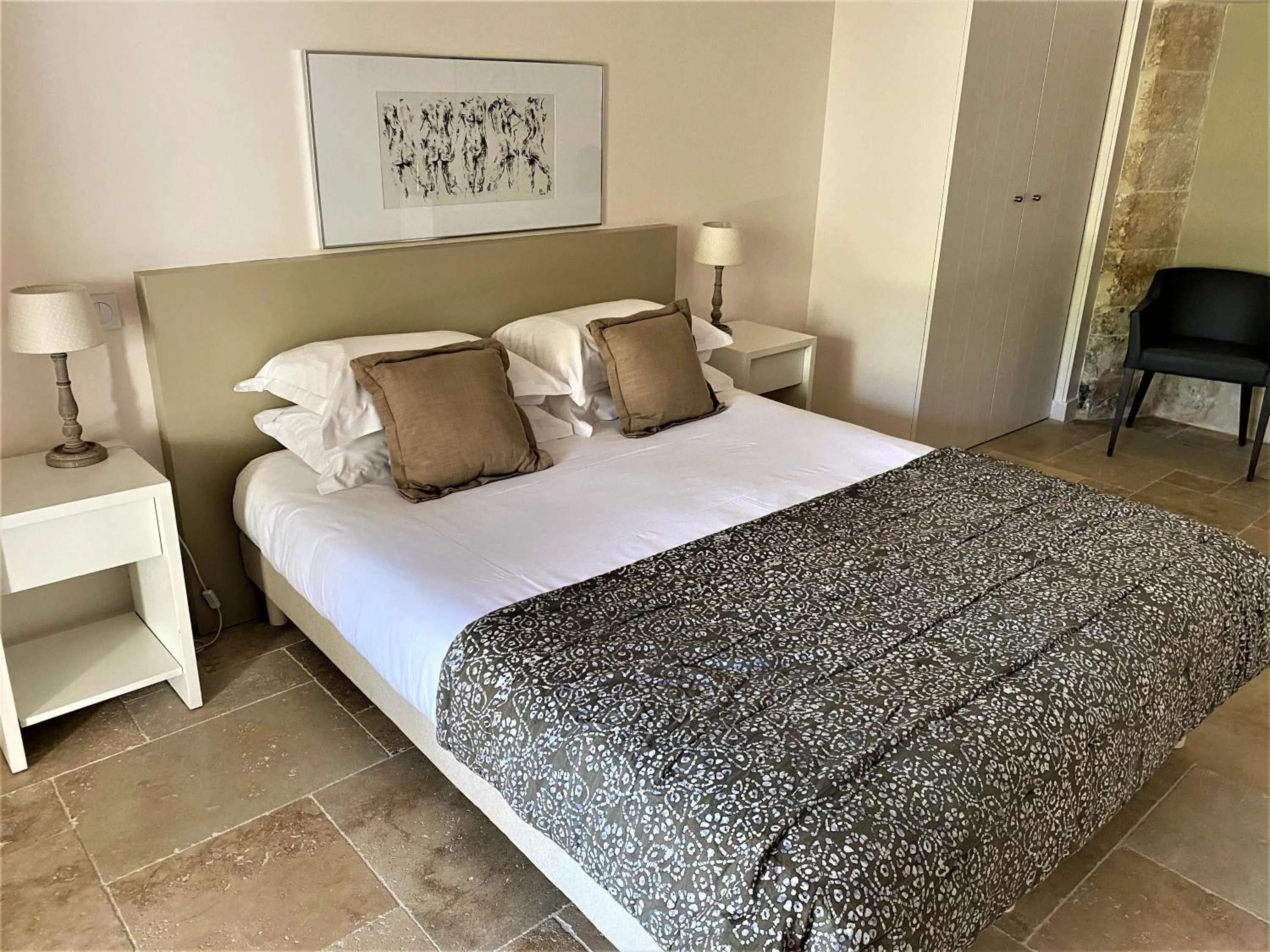 Bedroom in Villa de L'Eclusier