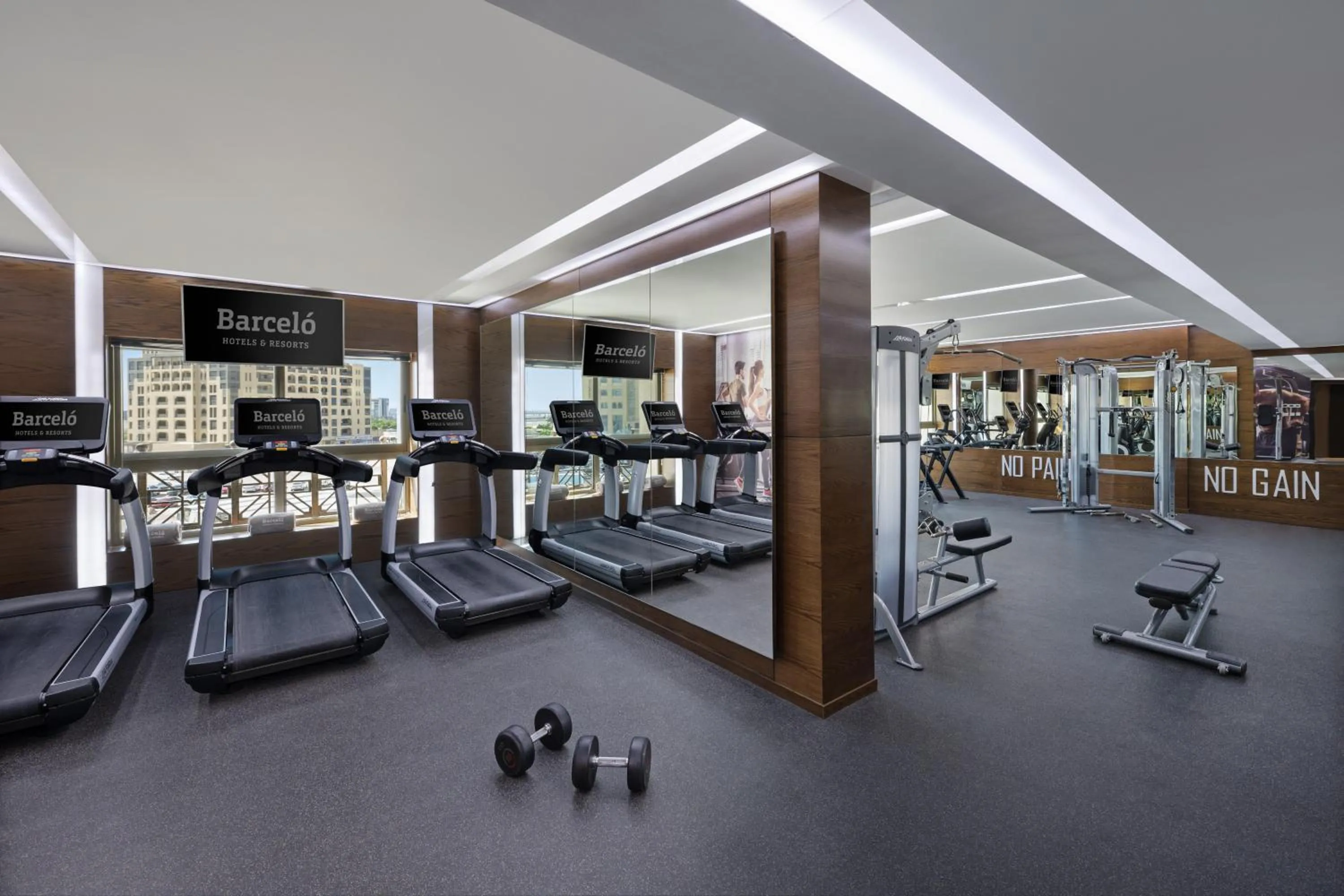 Fitness centre/facilities in Barcelo Al Jaddaf, Dubai