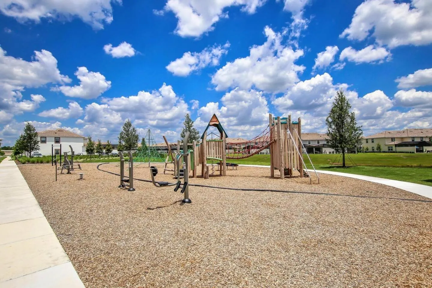 Children play ground in H - New 2 Bedroom Condo - 5 Miles to Disney - Free Water Park