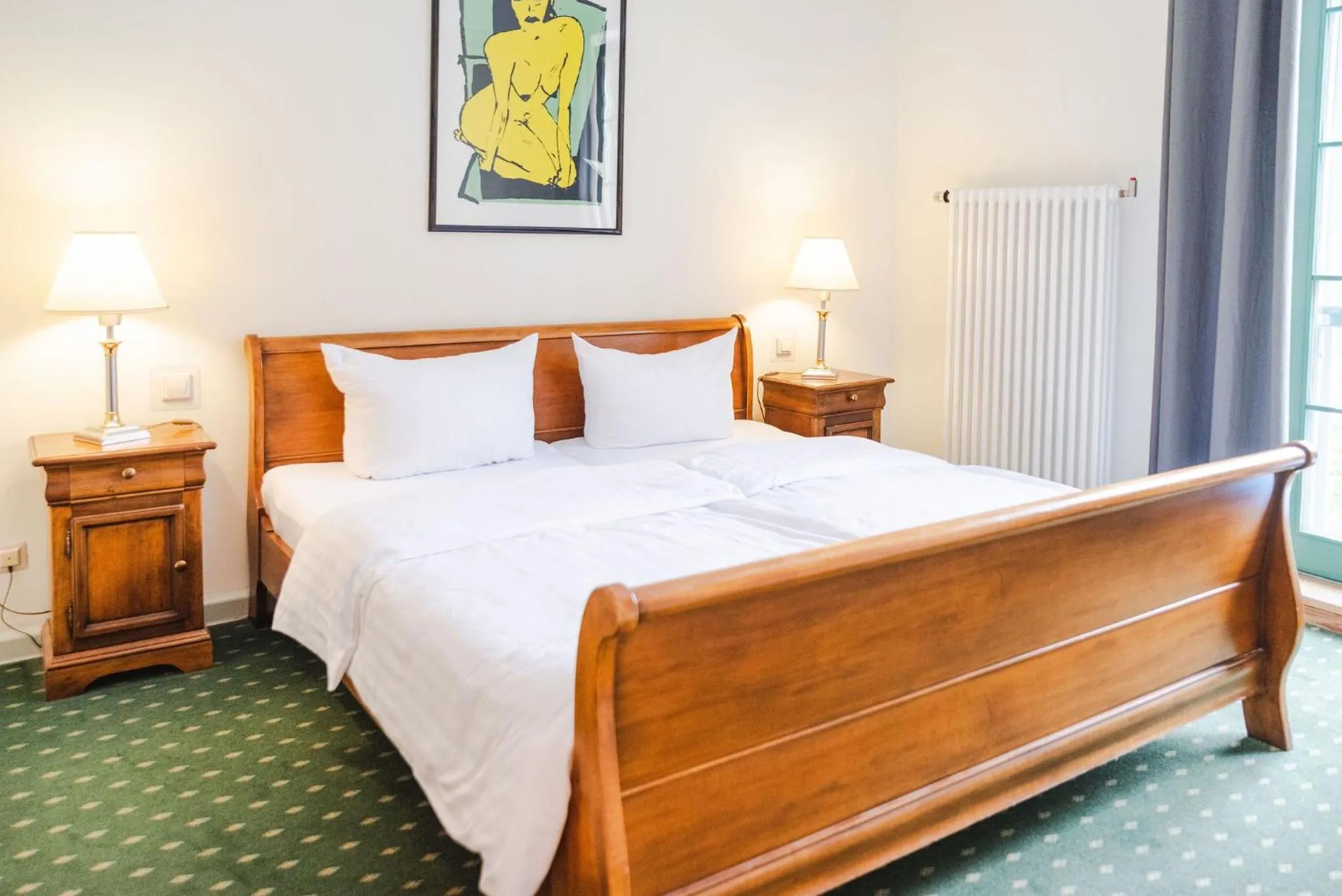 Bed in Brauhaus in Spandau