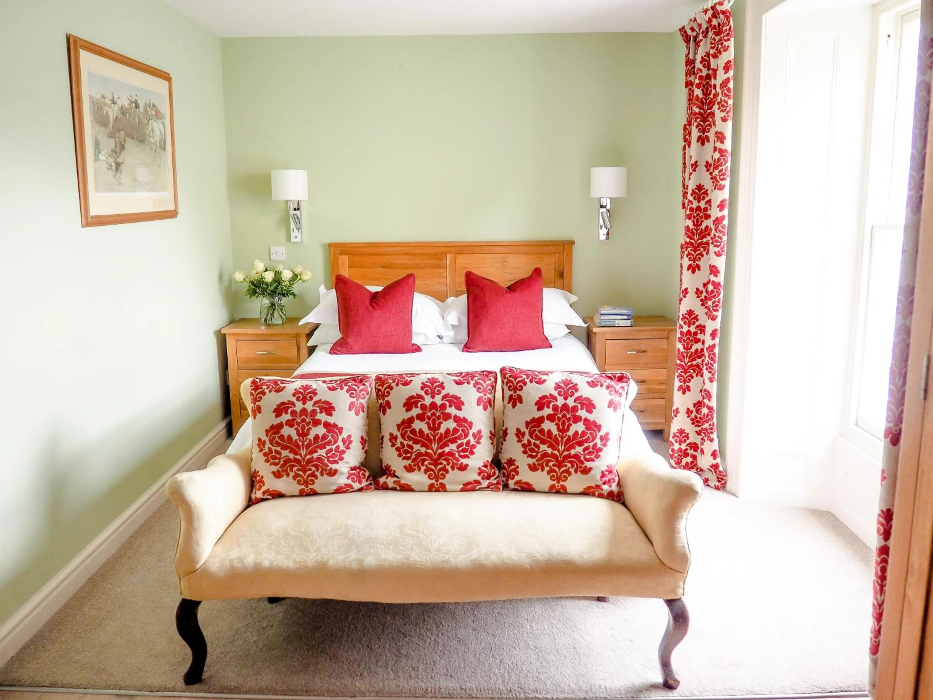 Bed in The Wensleydale Hotel