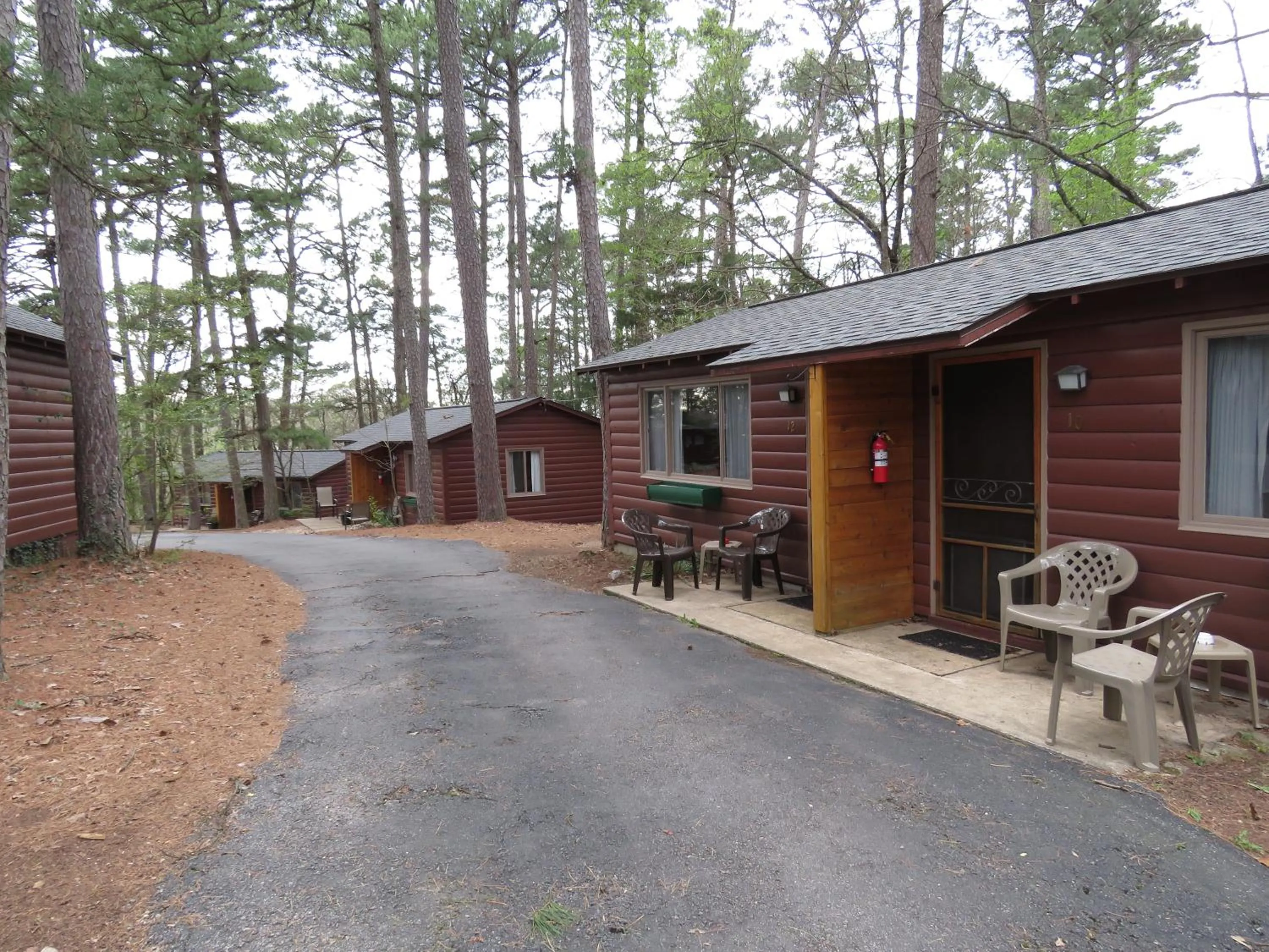 Property building in Tall Pines Inn