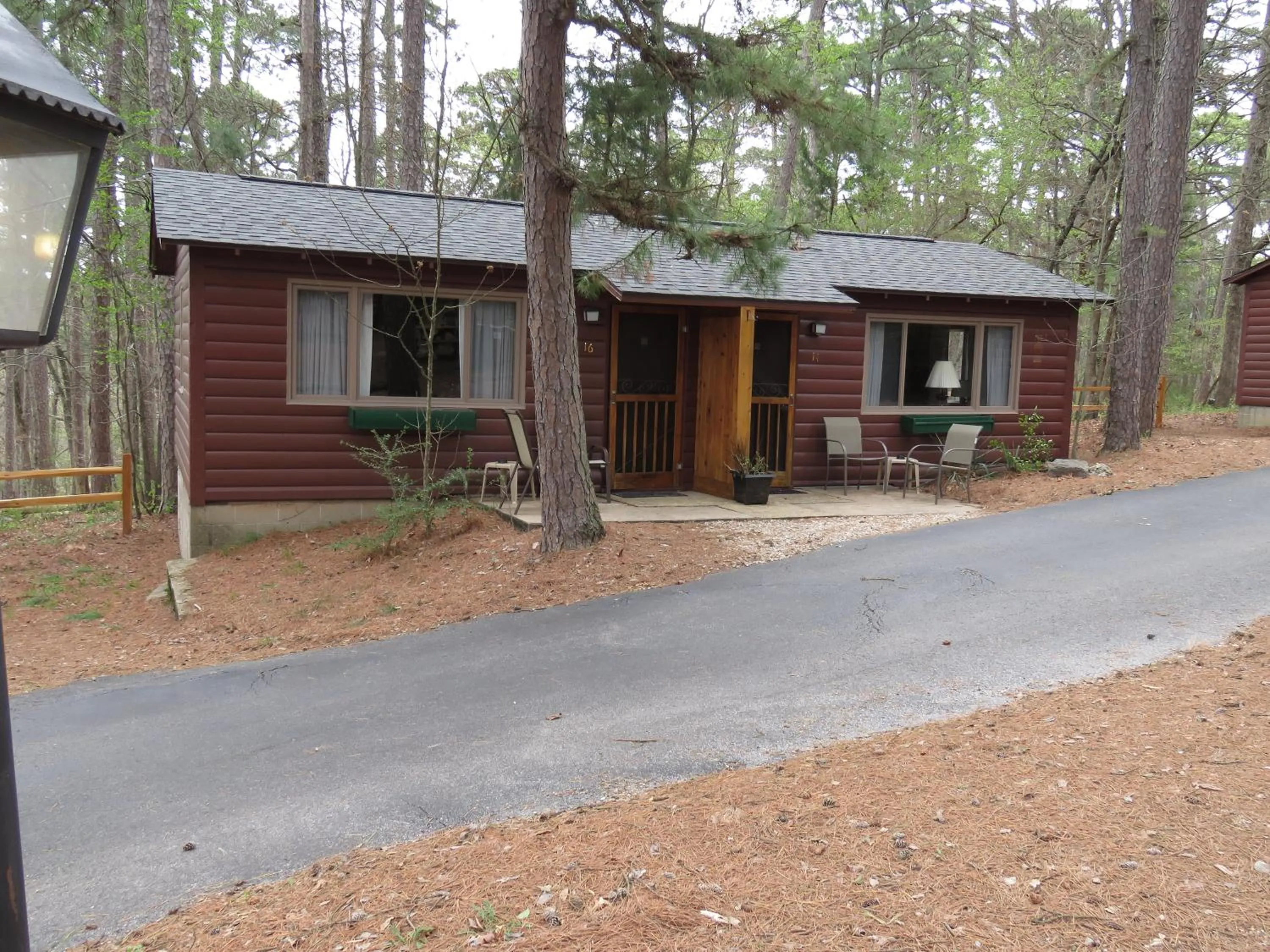 Property building in Tall Pines Inn