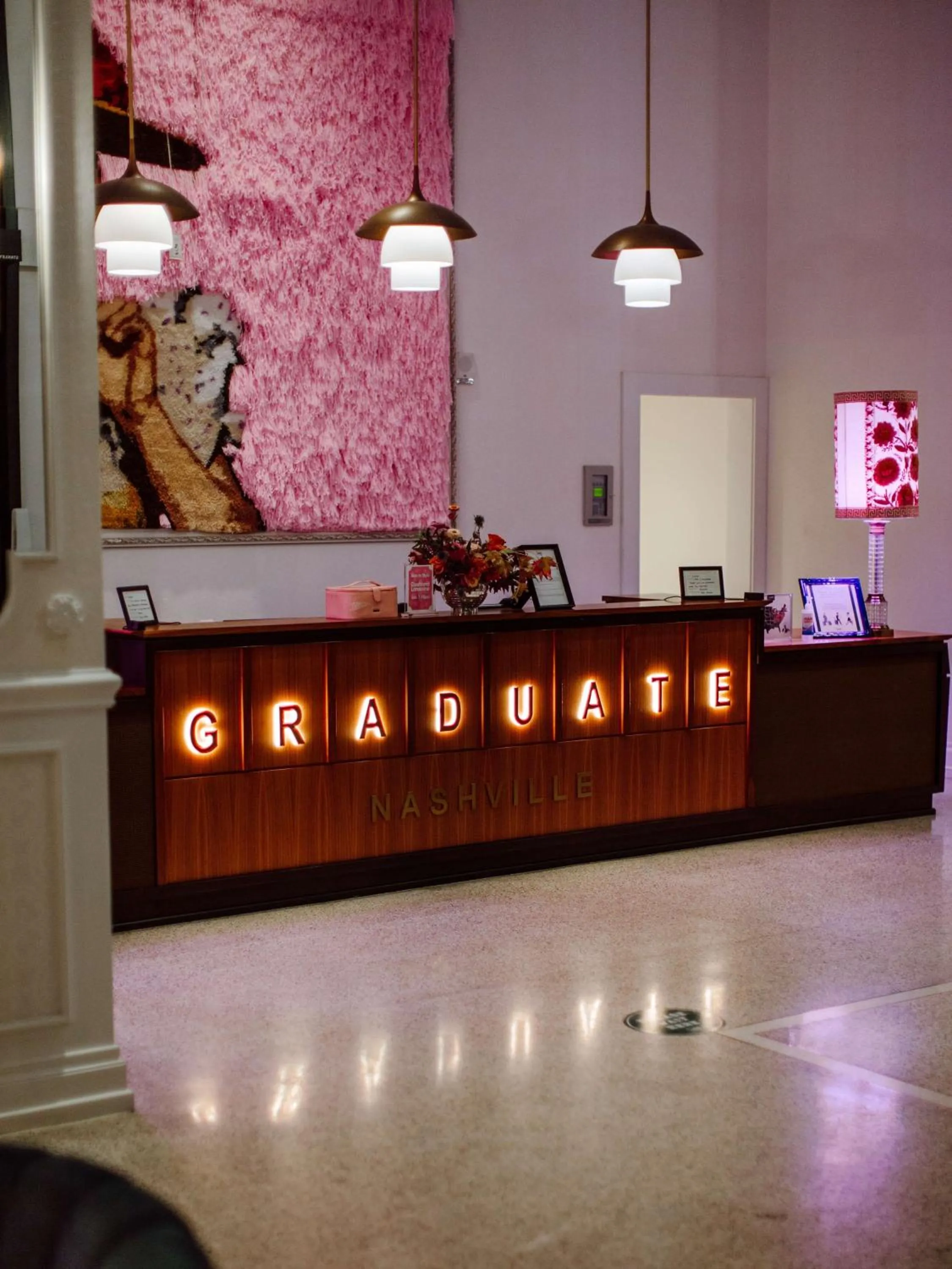 Lobby or reception in Graduate by Hilton Nashville