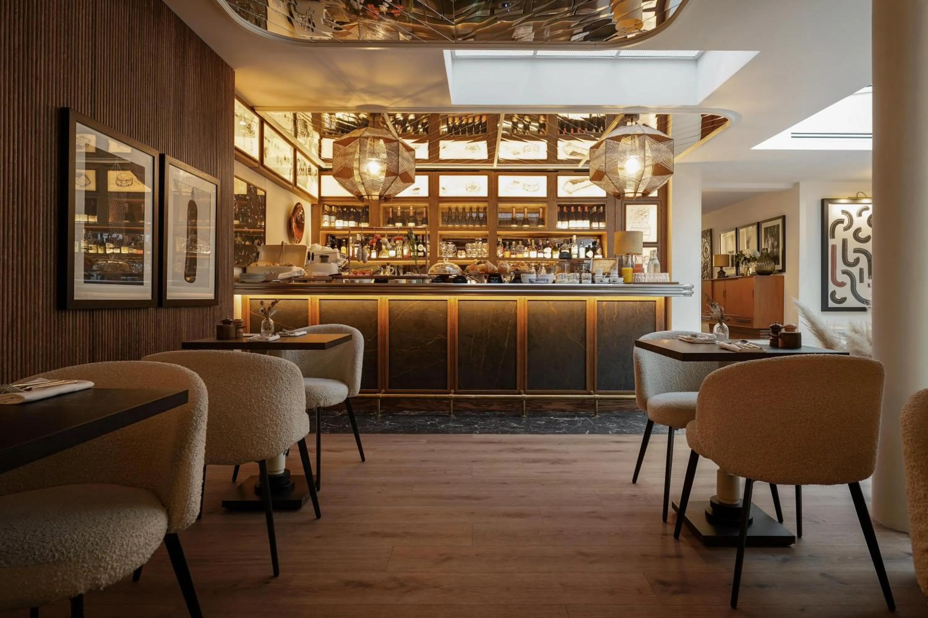 Lounge or bar in Hotel Pulitzer Paris