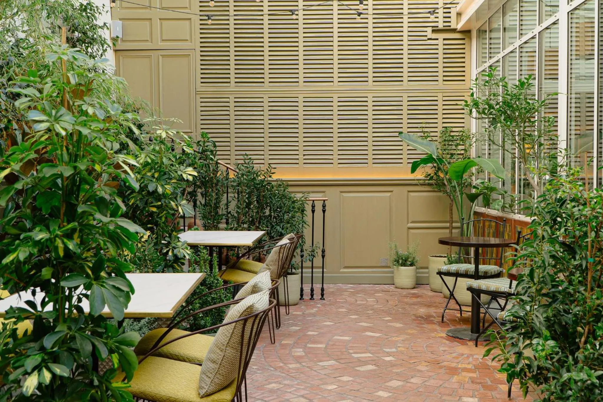 Balcony/Terrace in Hotel Pulitzer Paris