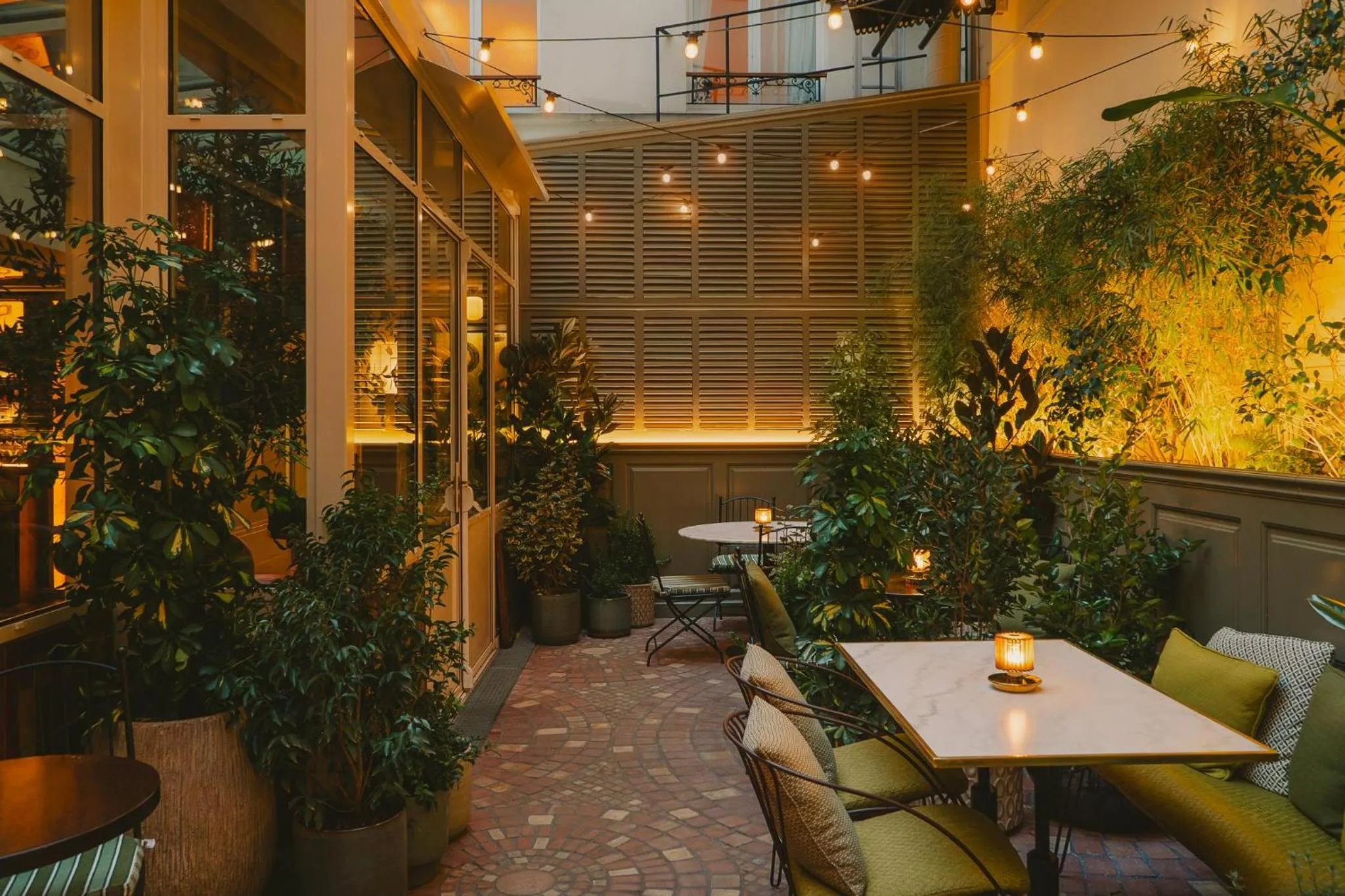 Balcony/Terrace in Hotel Pulitzer Paris