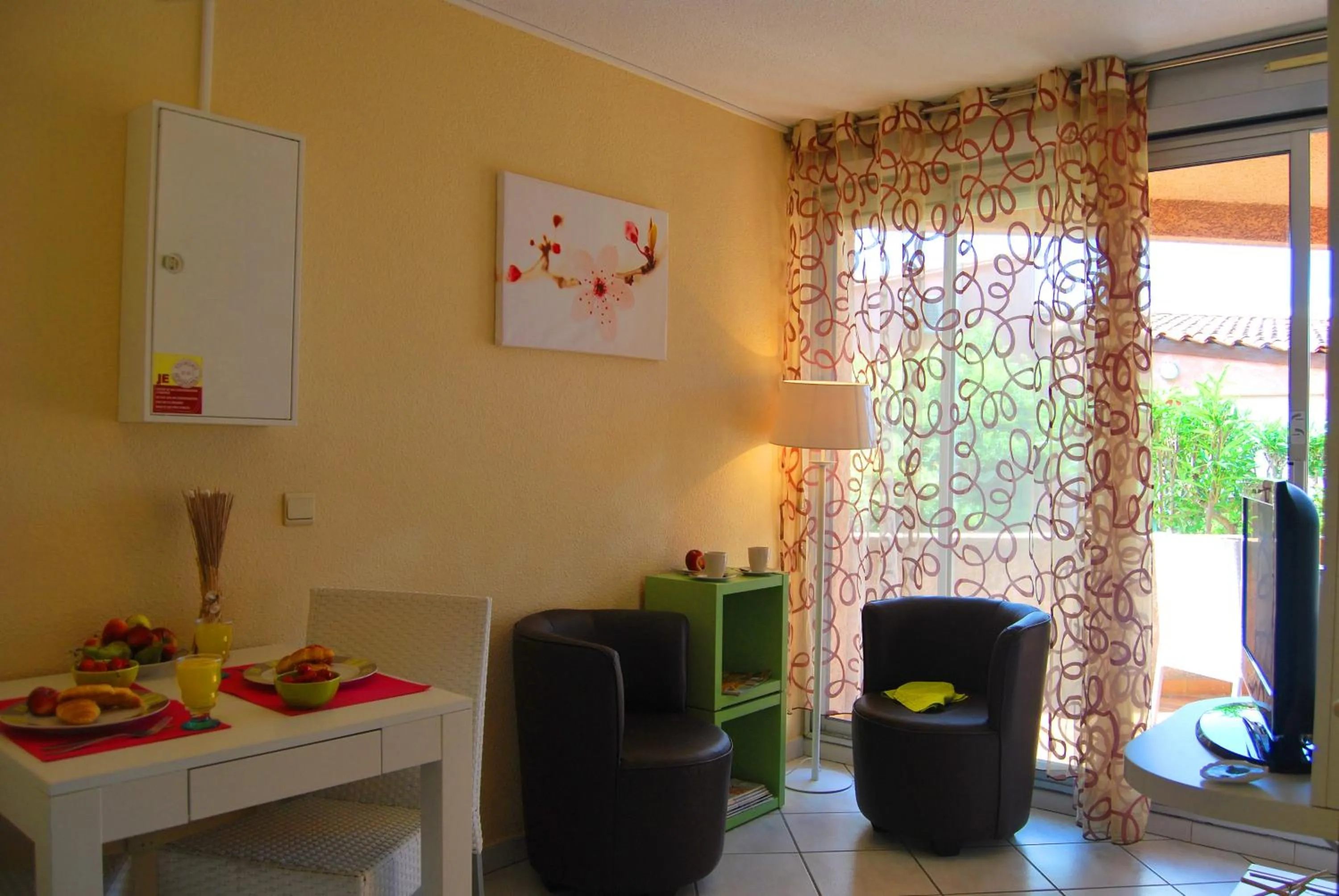 Living room in Lagrange Grand Bleu Vacances – Résidence Les Jardins de Neptune