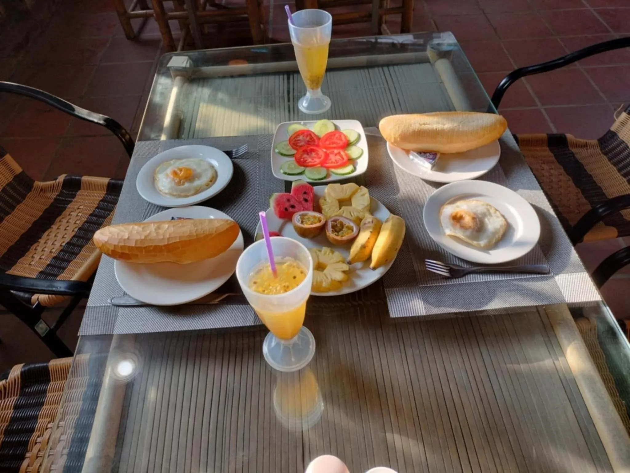 Food and drinks in Tam Coc Charming Bungalow