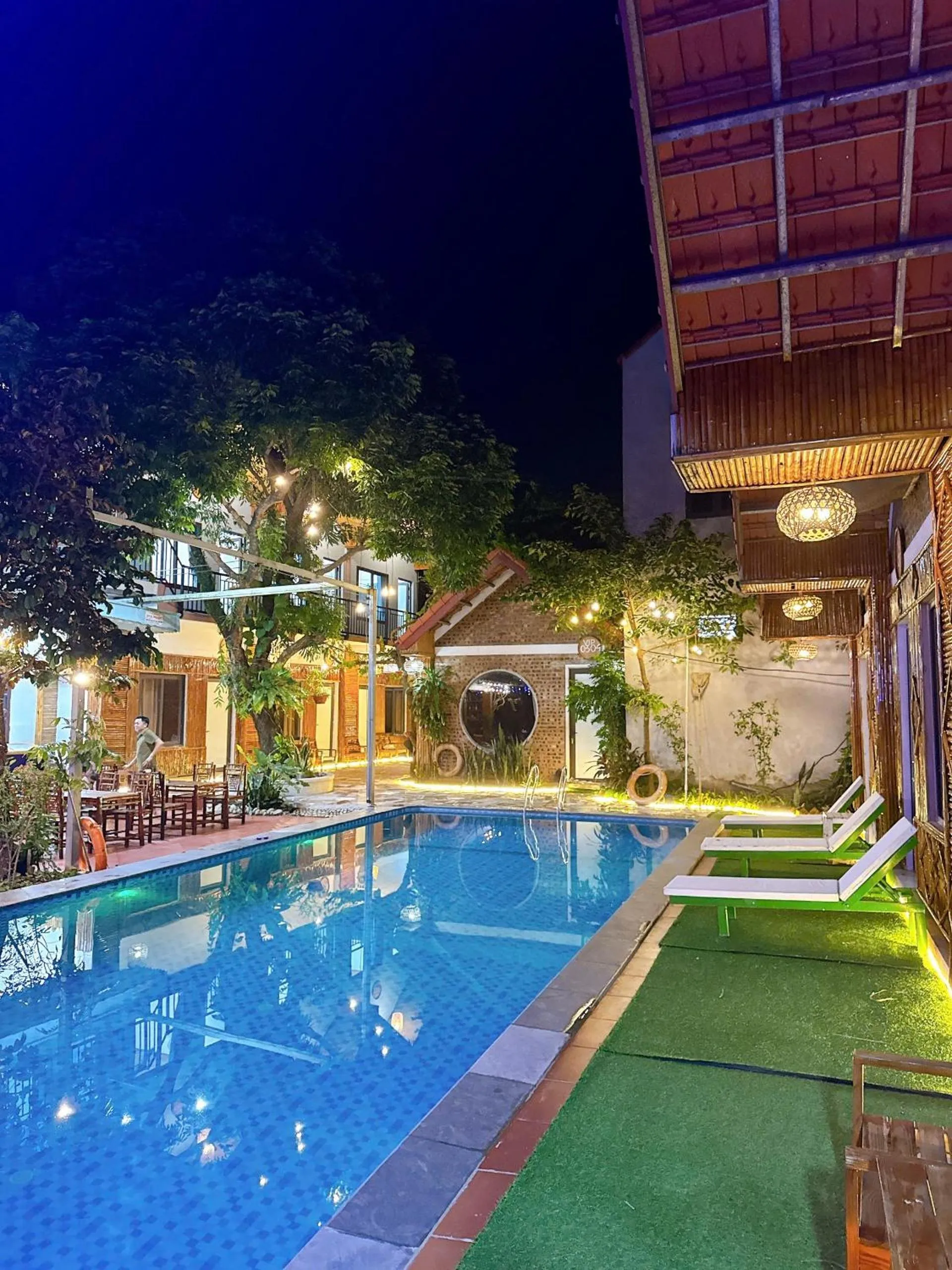 Night in Tam Coc Charming Bungalow