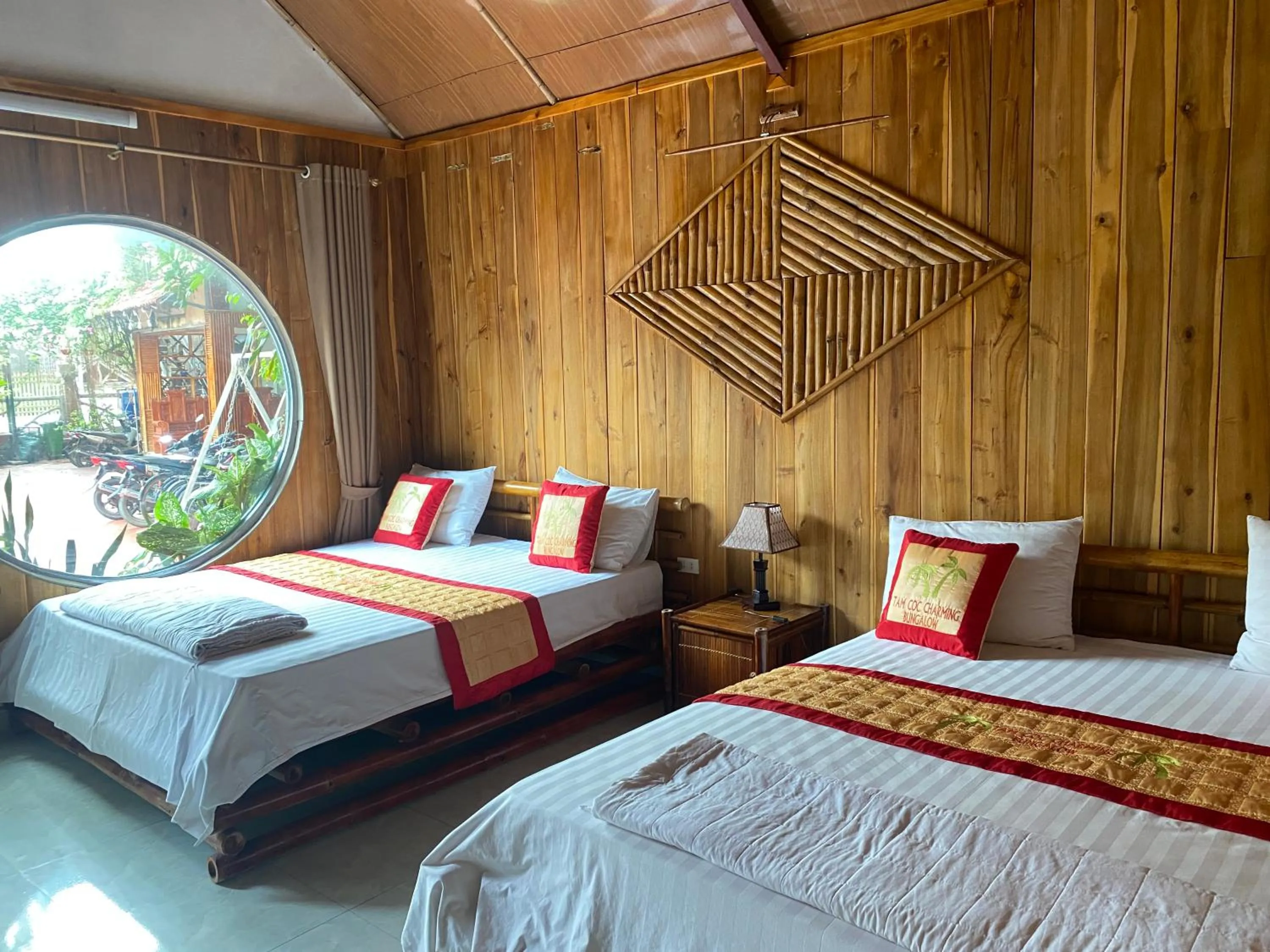 Bedroom, Bed in Tam Coc Charming Bungalow