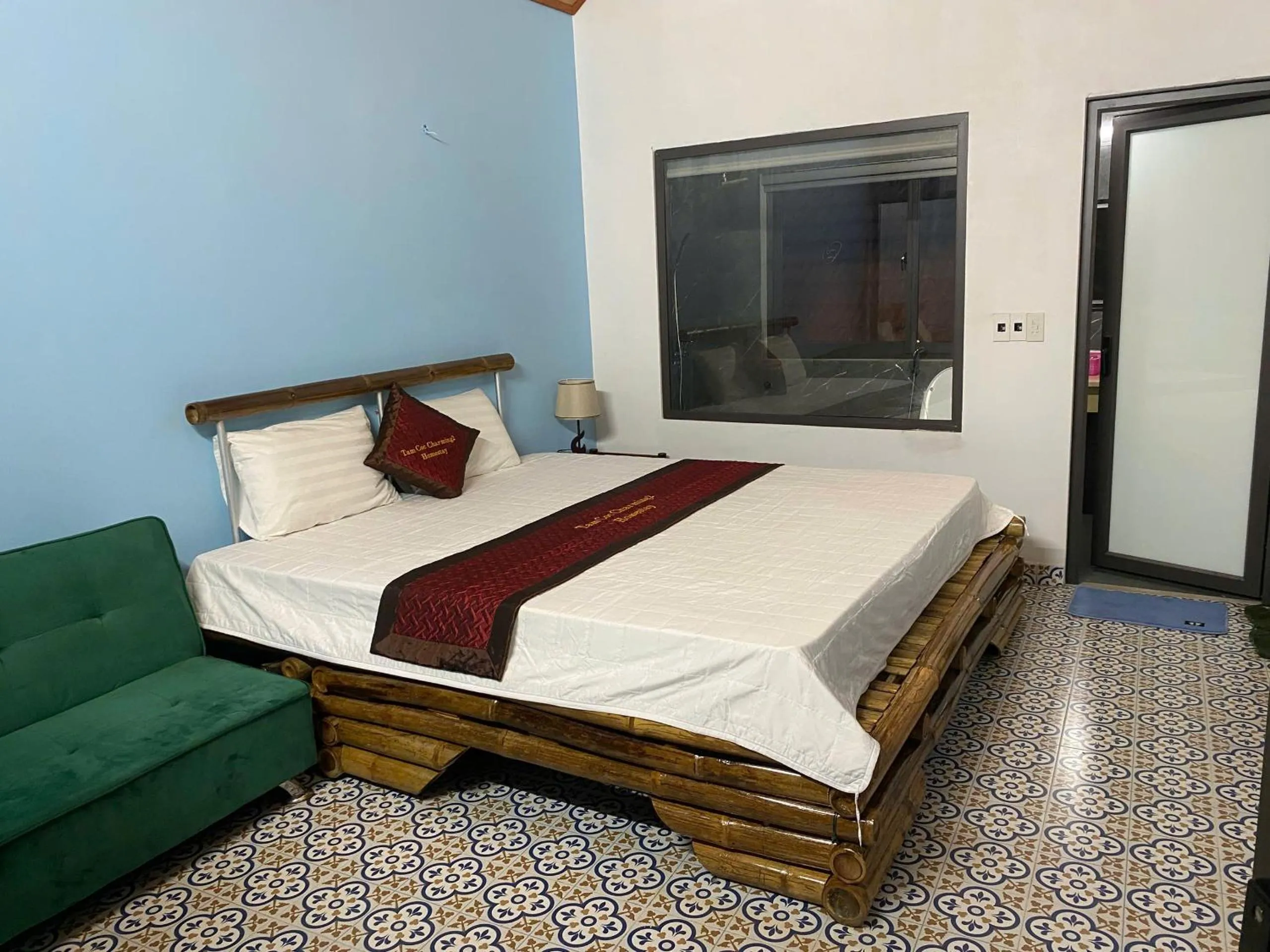 Bed in Tam Coc Charming Bungalow