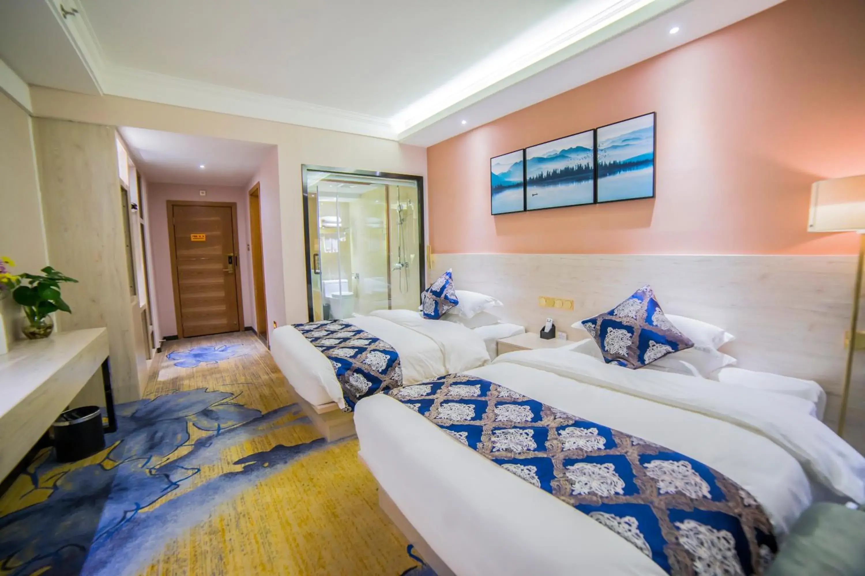 Double or Twin Room with City View in Demei Boutique Hotel Double or Twin Room with City View in Demei Boutique Hotel