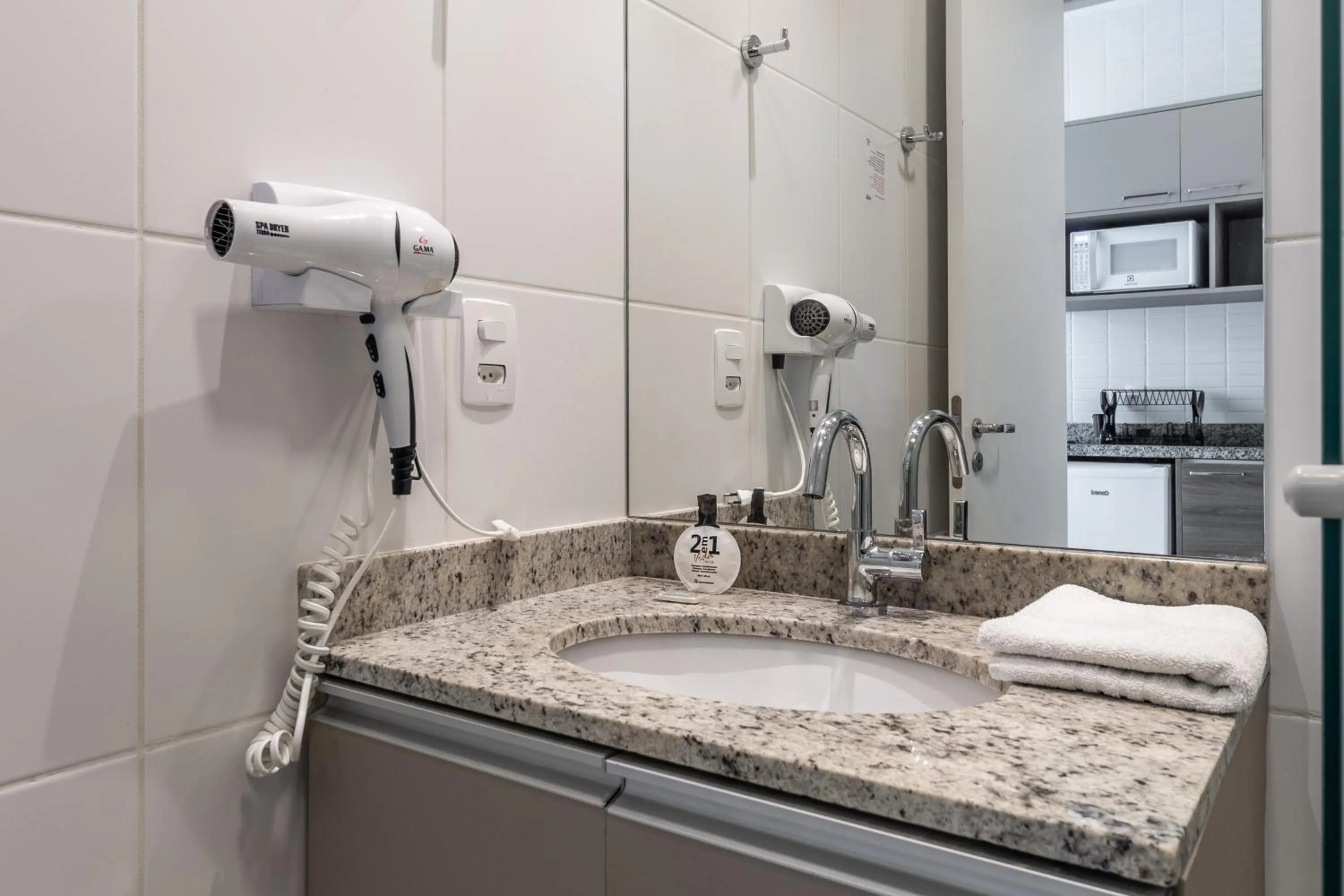 Bathroom in Jacques Pilon Residence